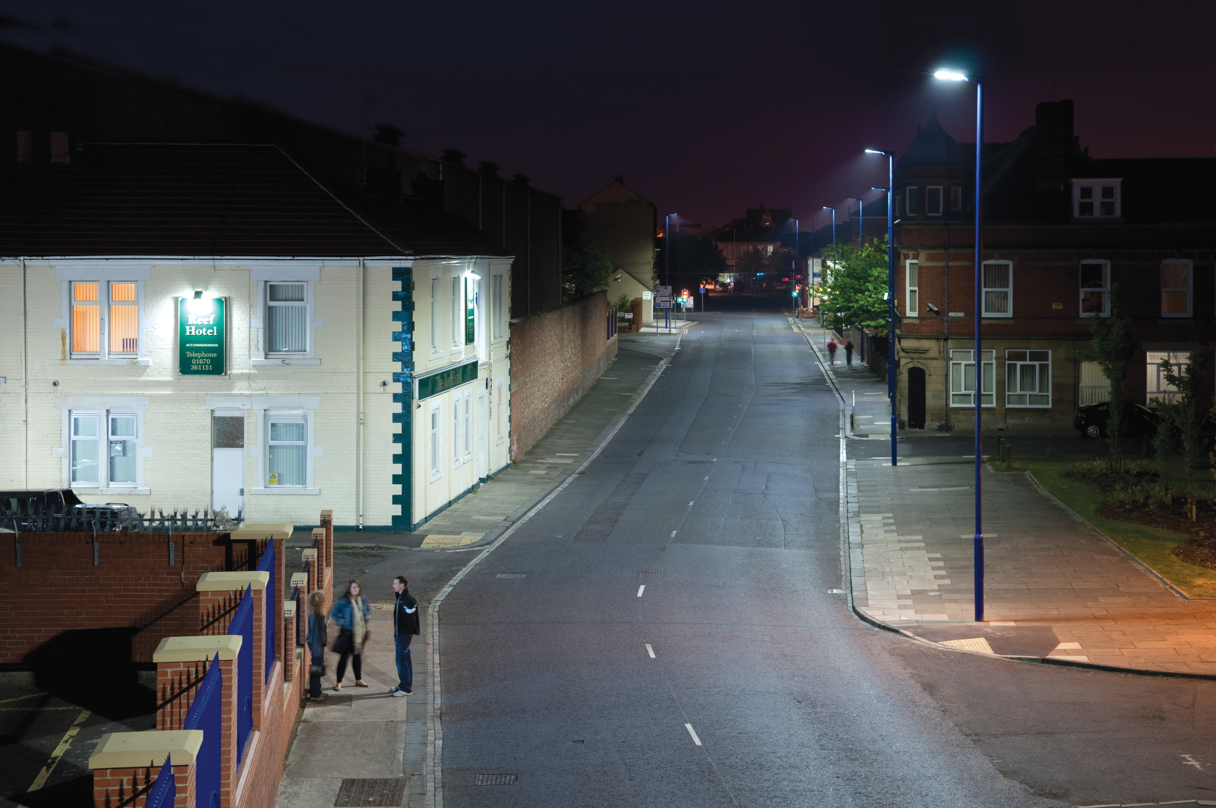 High light quality and low maintenance costs are claimed for the new lighting systems from Philips New street lighting system