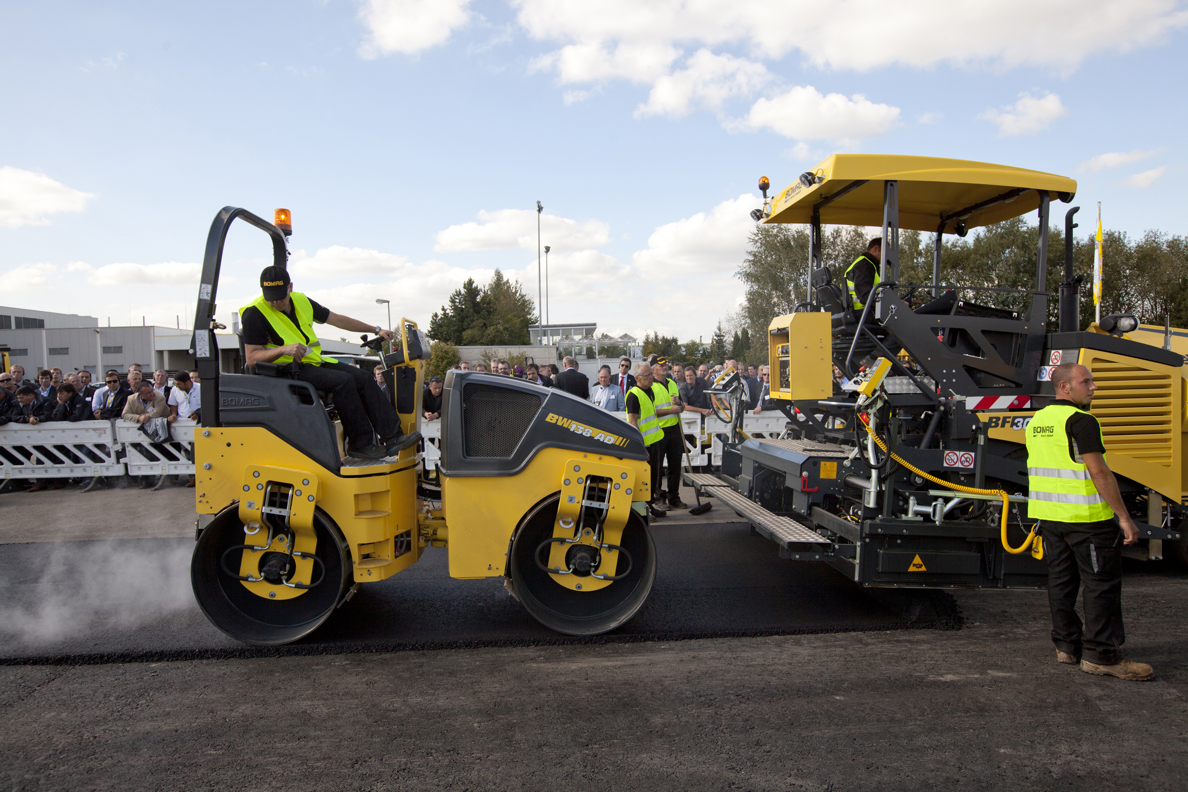BOMAG plans to launch the new 4.5 tonnes BW138AD-5 tandem roller at the beginning of 2012 BOMAG BW138AD-5