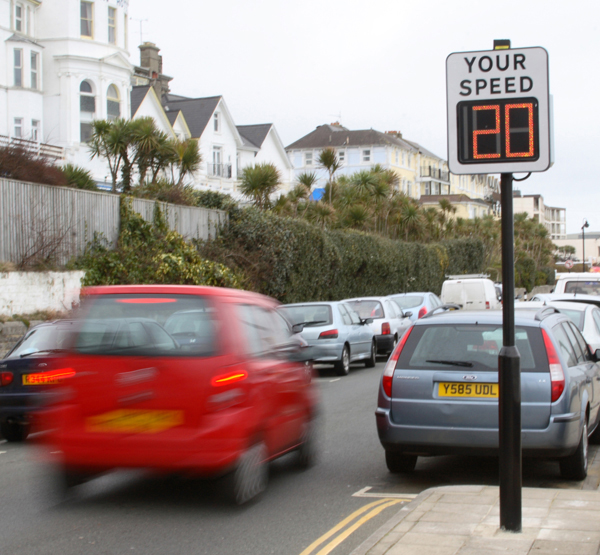 installing the 3M speed indication system should help drivers reduce speed 3M speed indication system