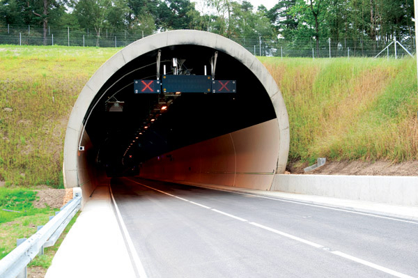 Fans from elta provide fresh air into the uK's new Hindhead tunnel Hindhead tunnel