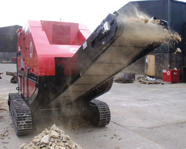 Portable crushing is possible with the new Red Rhino unit Red Rhino mini crusher