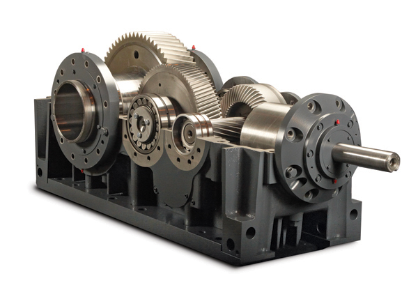 The new Falk drives from Rexnord come with standrdised monitoring and lubrication packages Falk drive from Rexnord
