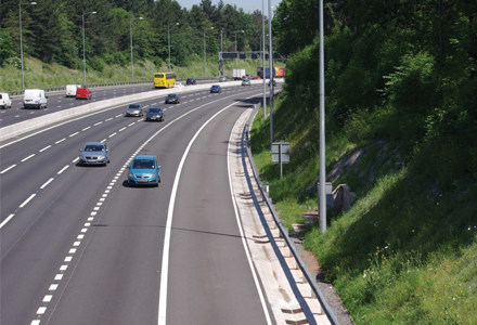 M1 motorway UK