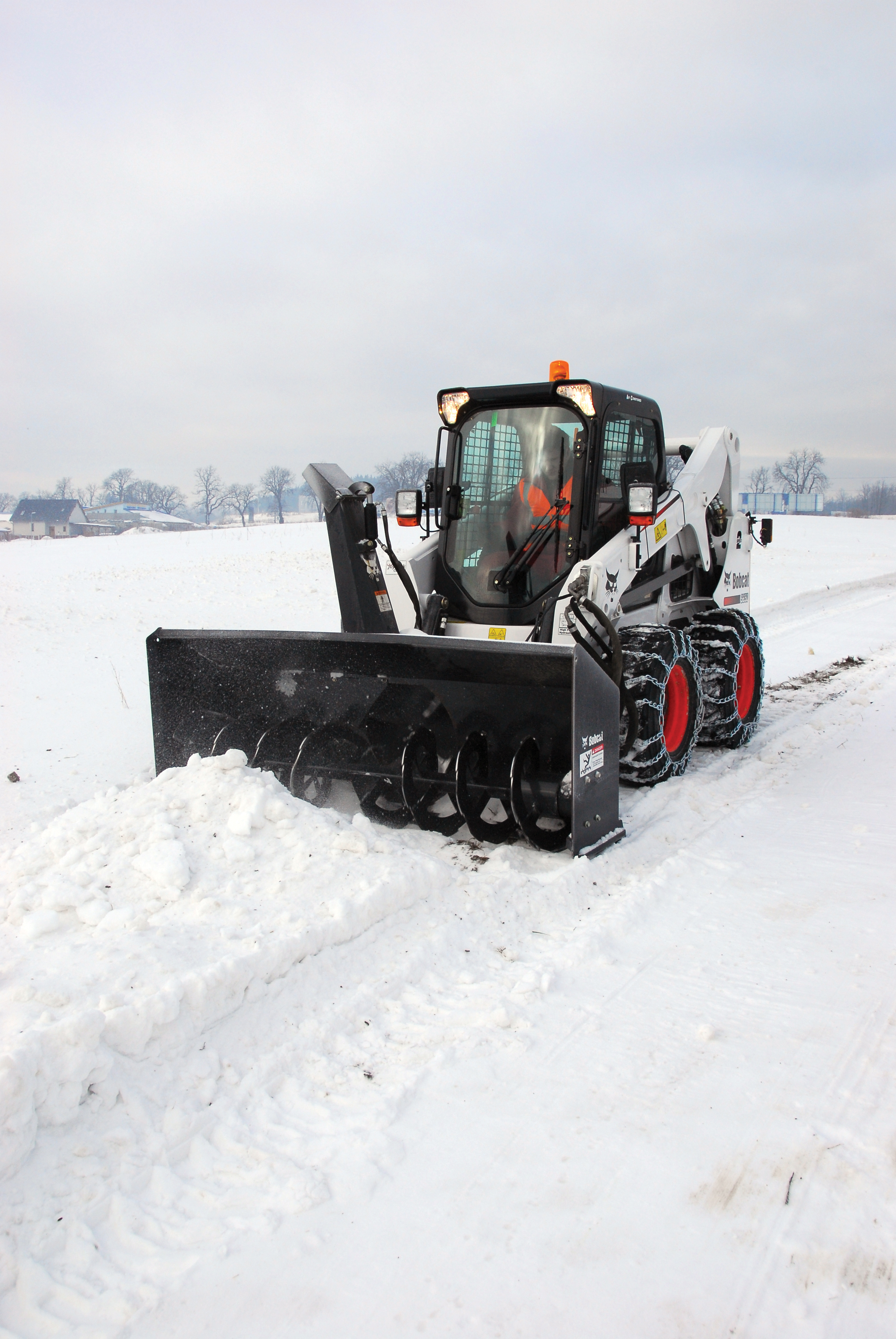 Bobcat claims its machines can handle any winter snow clearing job Bobcat Machine