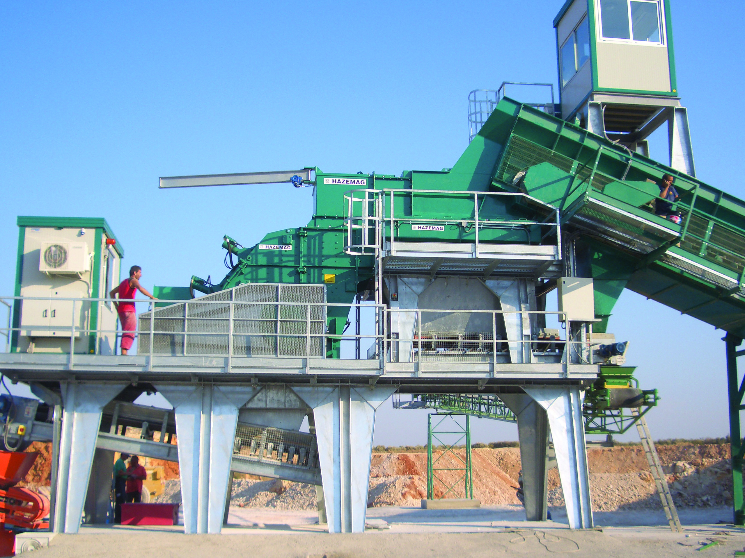 The Hazemag wobbler feeder HAZEMAG wobbler feeder