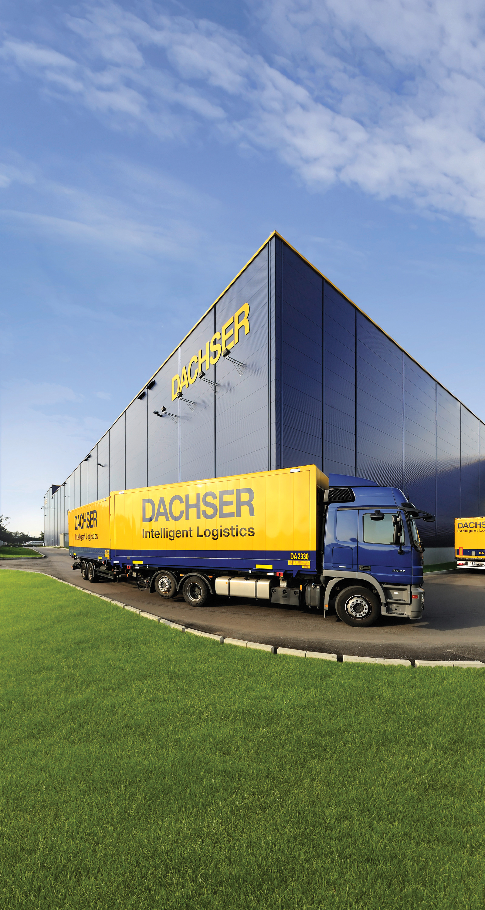 Dachser is said to be helping Sima reach its export targets after striking Nuremburg logistics centre deal Dachser lorry