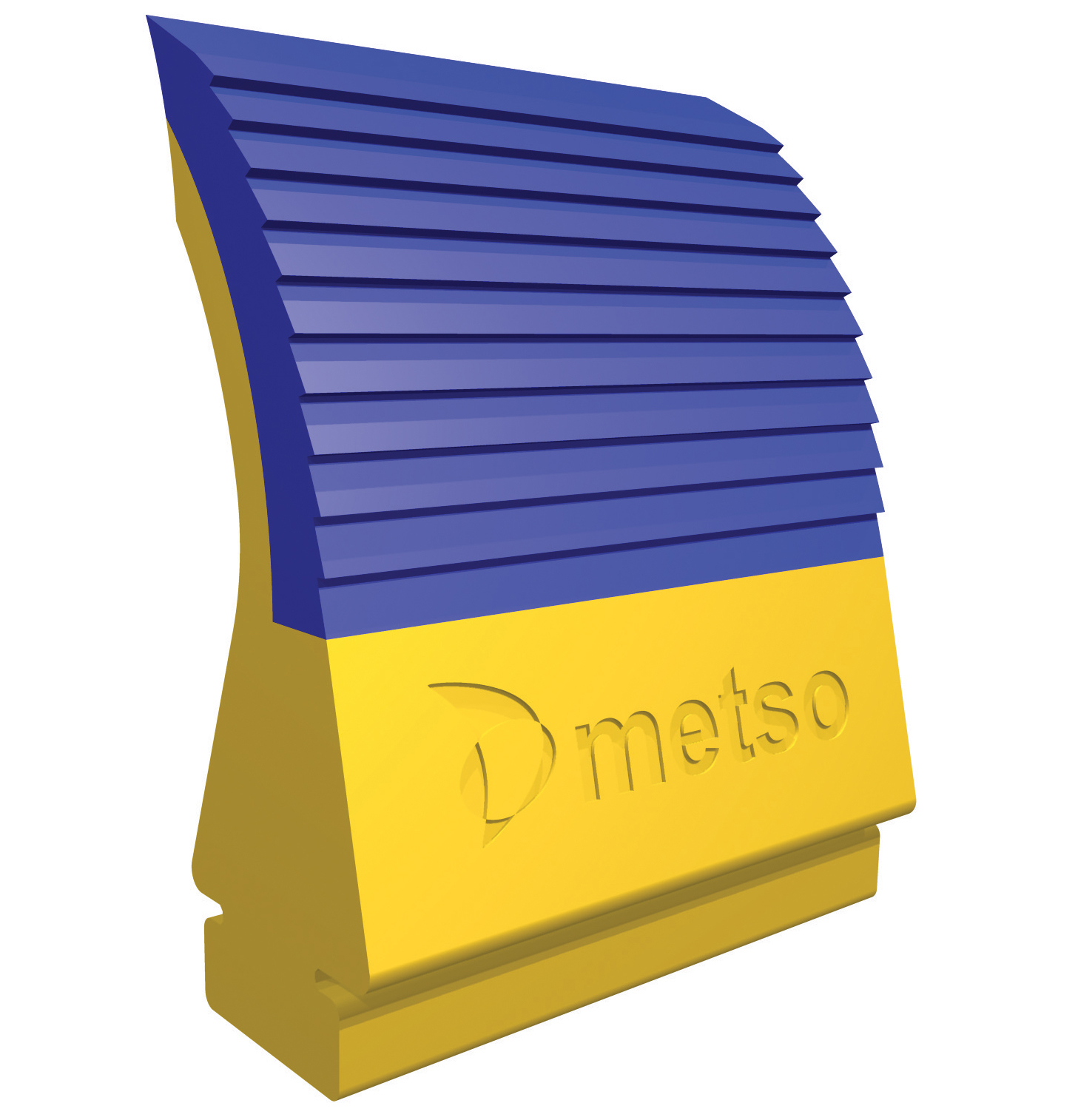 Metso has launched its redesigned Trellex ABC 70 belt scraper Metso Trellex ABC 70 belt scraper