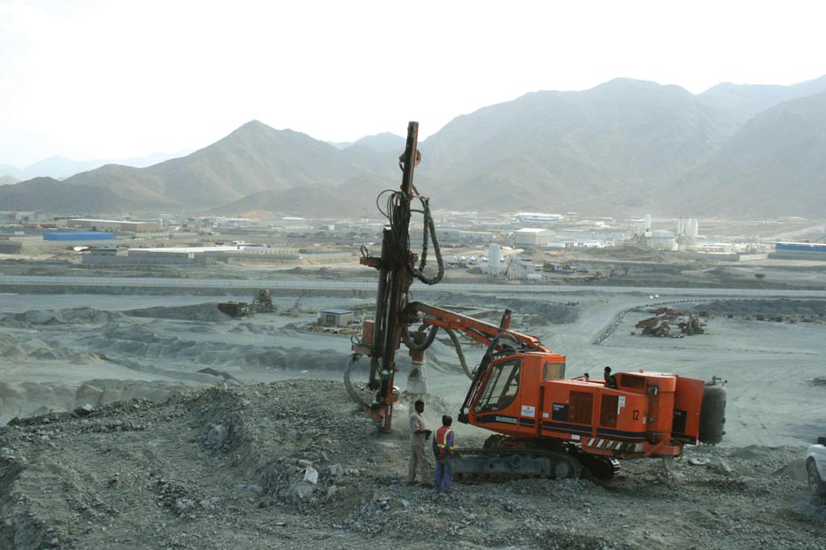 Using Sandvik drilling consumables and rigs has helped boost productivity in the UAE WH Jun 09 P 28 1