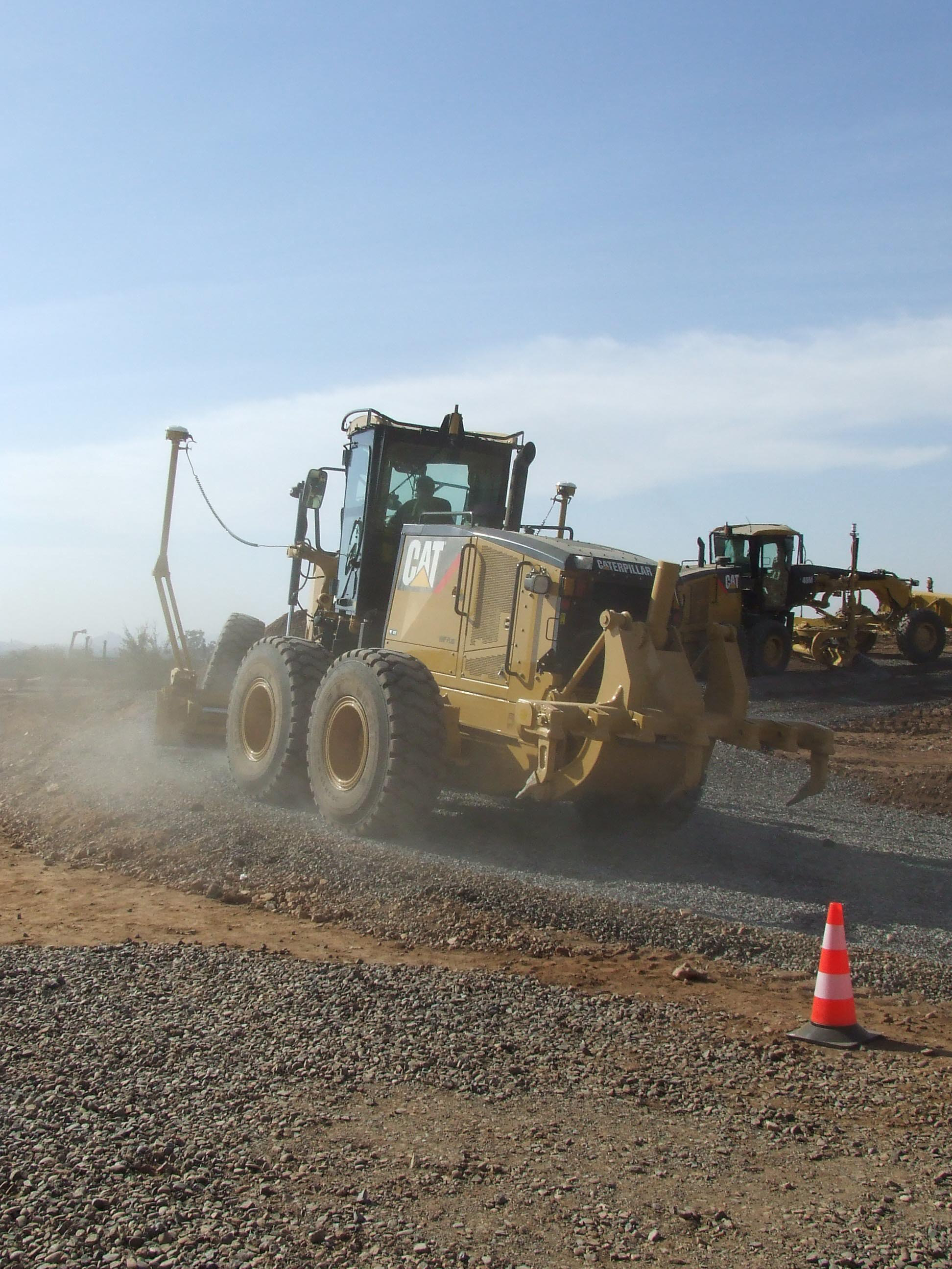 Using machine guidance systems increases productivity and reduces the time needed for a project as well as the fuel consumption
WH Sept 09 P 40