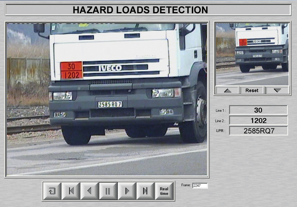 A new ANPR system hazard warning and number plates simultaneously A new ANPR system hazard warning and number plates simultaneously