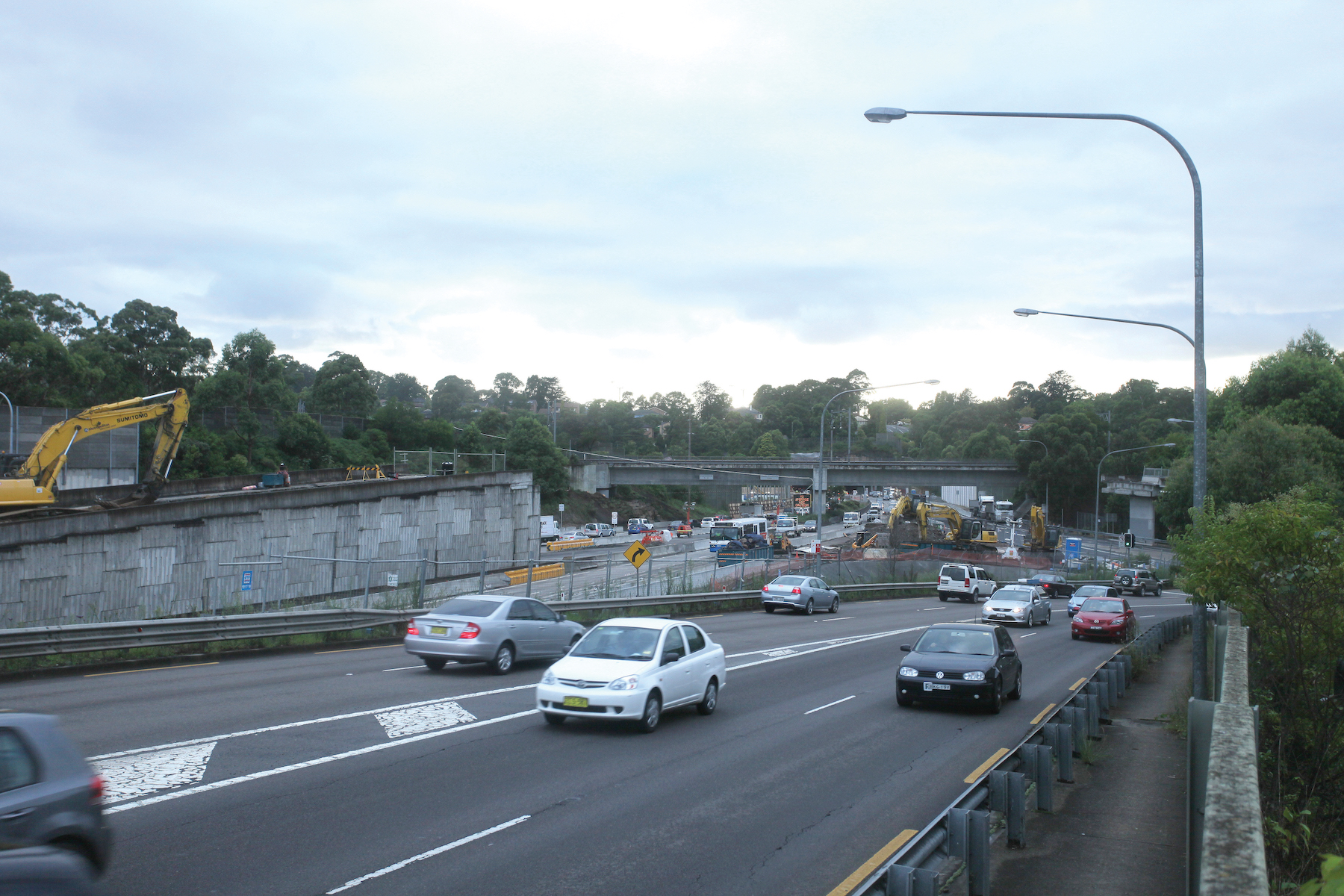 Beecroft road bus ramp post-demolition Beecroft road bus ramp post-demolition