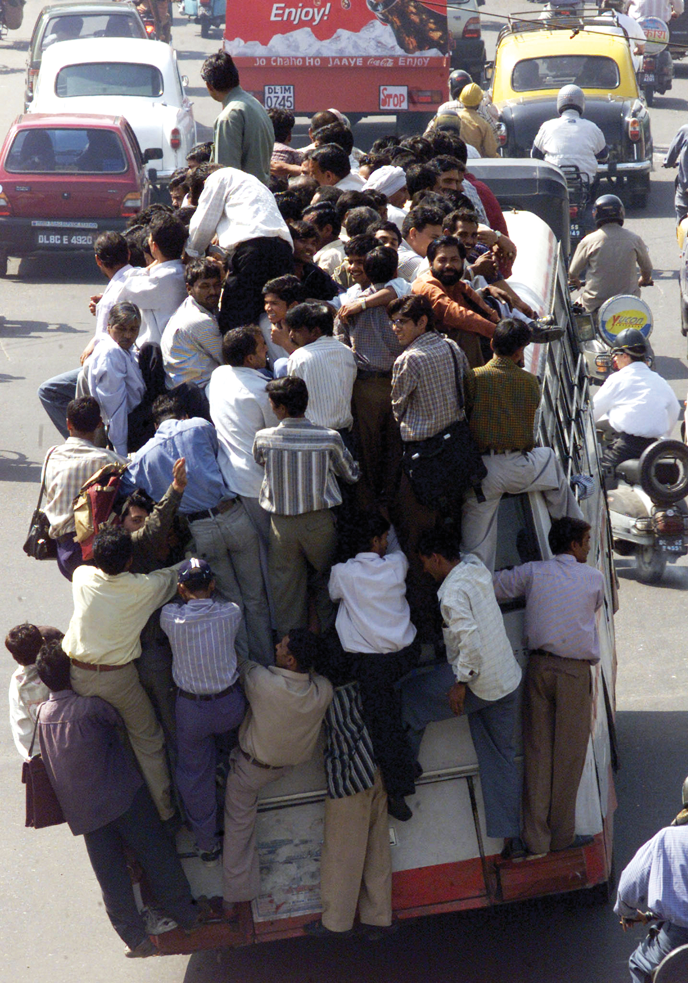 Overloading is a serious problem on India's roads and presents a major safety issue Overloading on India Roads