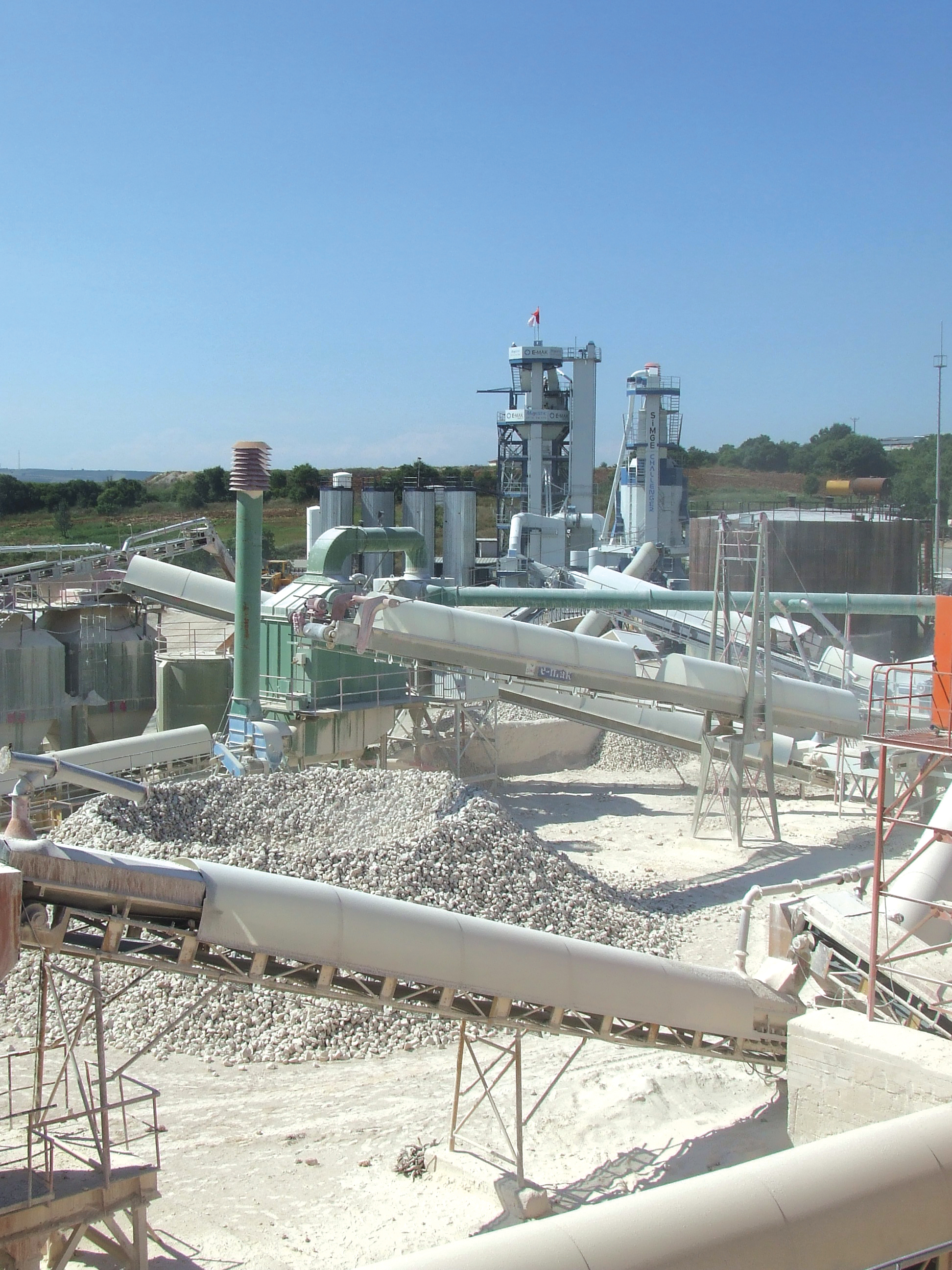 The innovative RATEK plant developed by the Simge Group offers efficient processing of RAP RATEK plant