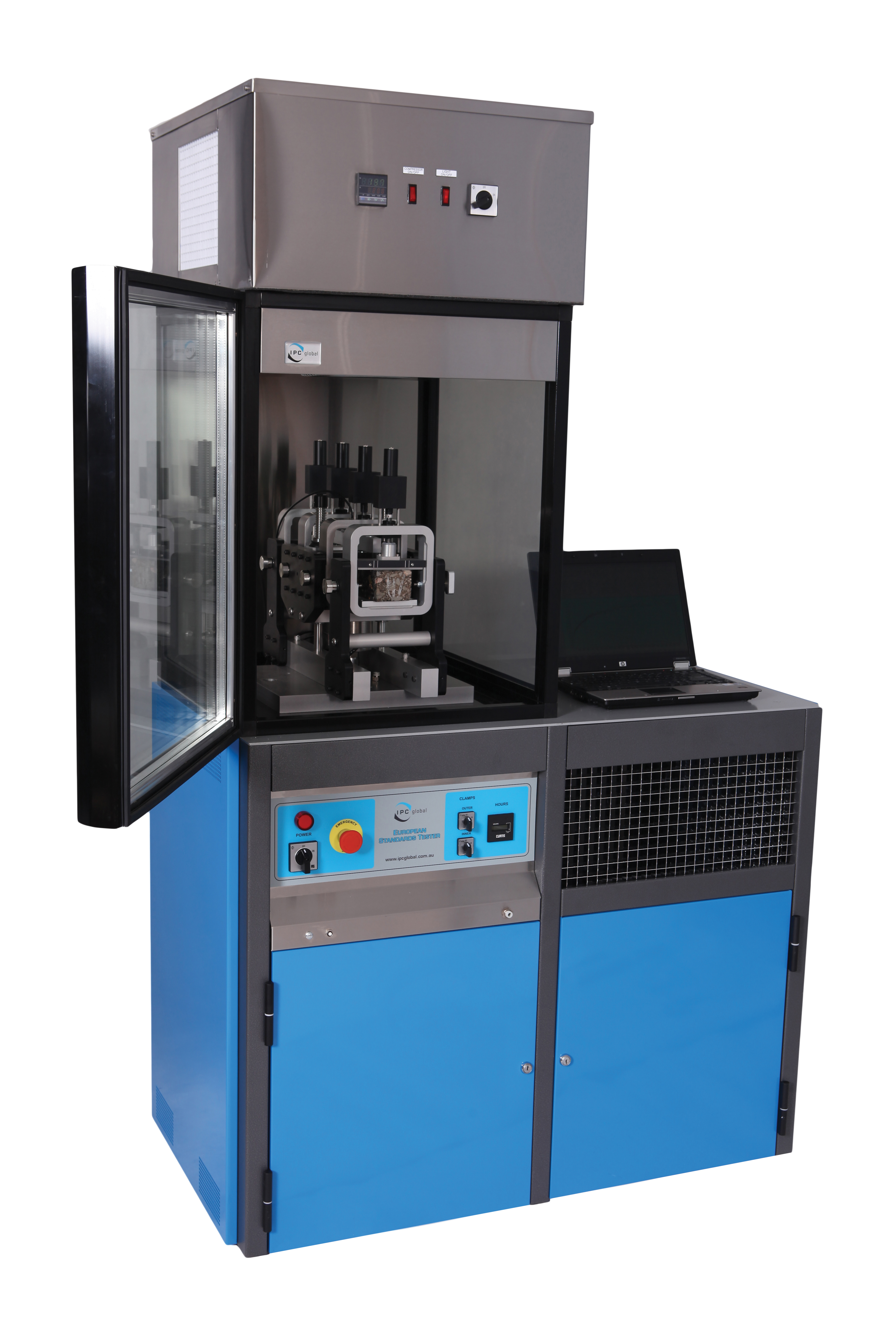 IPC’s new multi-function unit allows users to carry out asphalt tests with a single piece of equipment
IPC’s new multi-function unit - asphalt tests