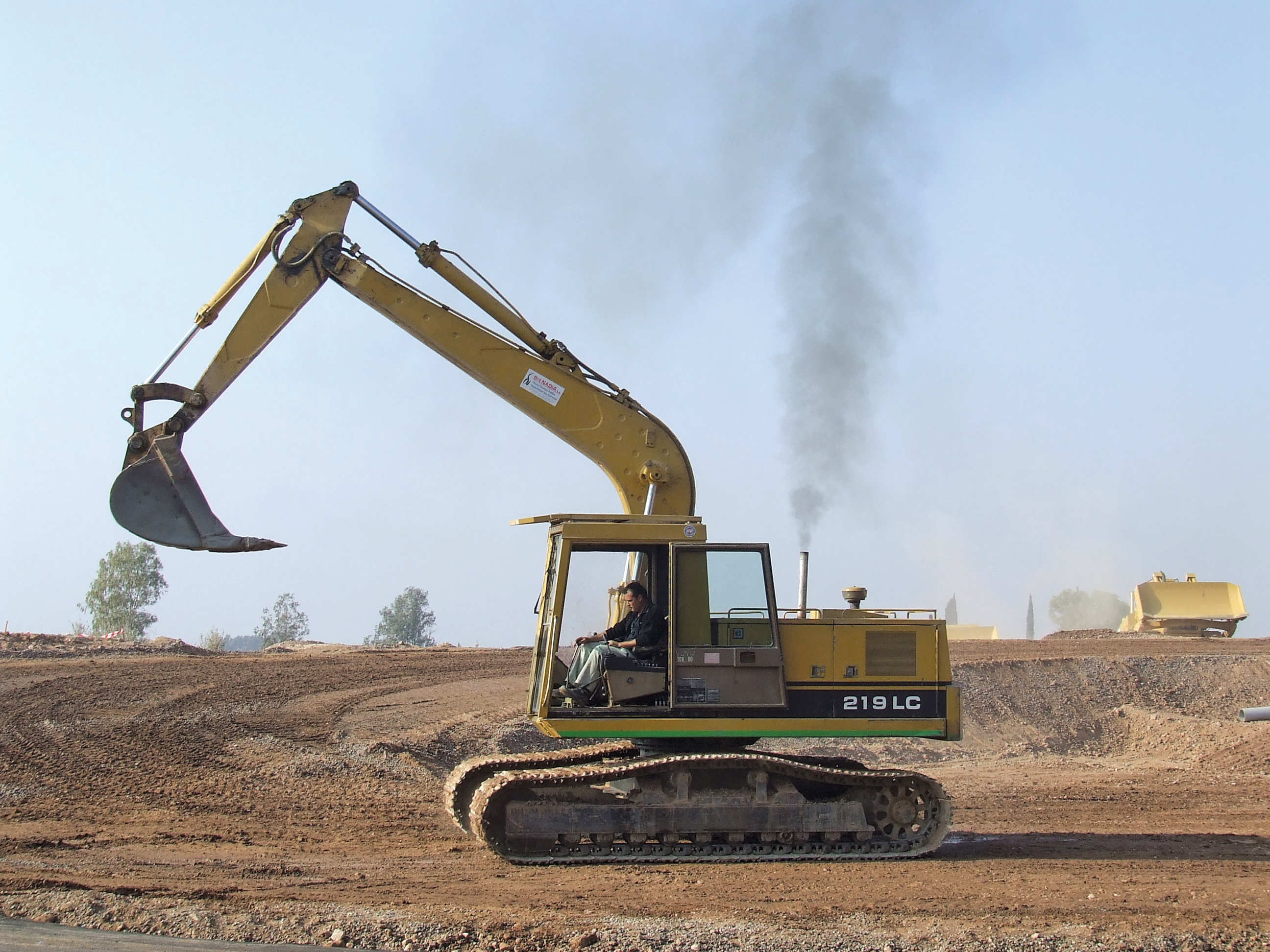 Older generation machines were designed without emissions restrictions and even when in good operating condition, may be less than clean at the tailpipe Older generation Excavator