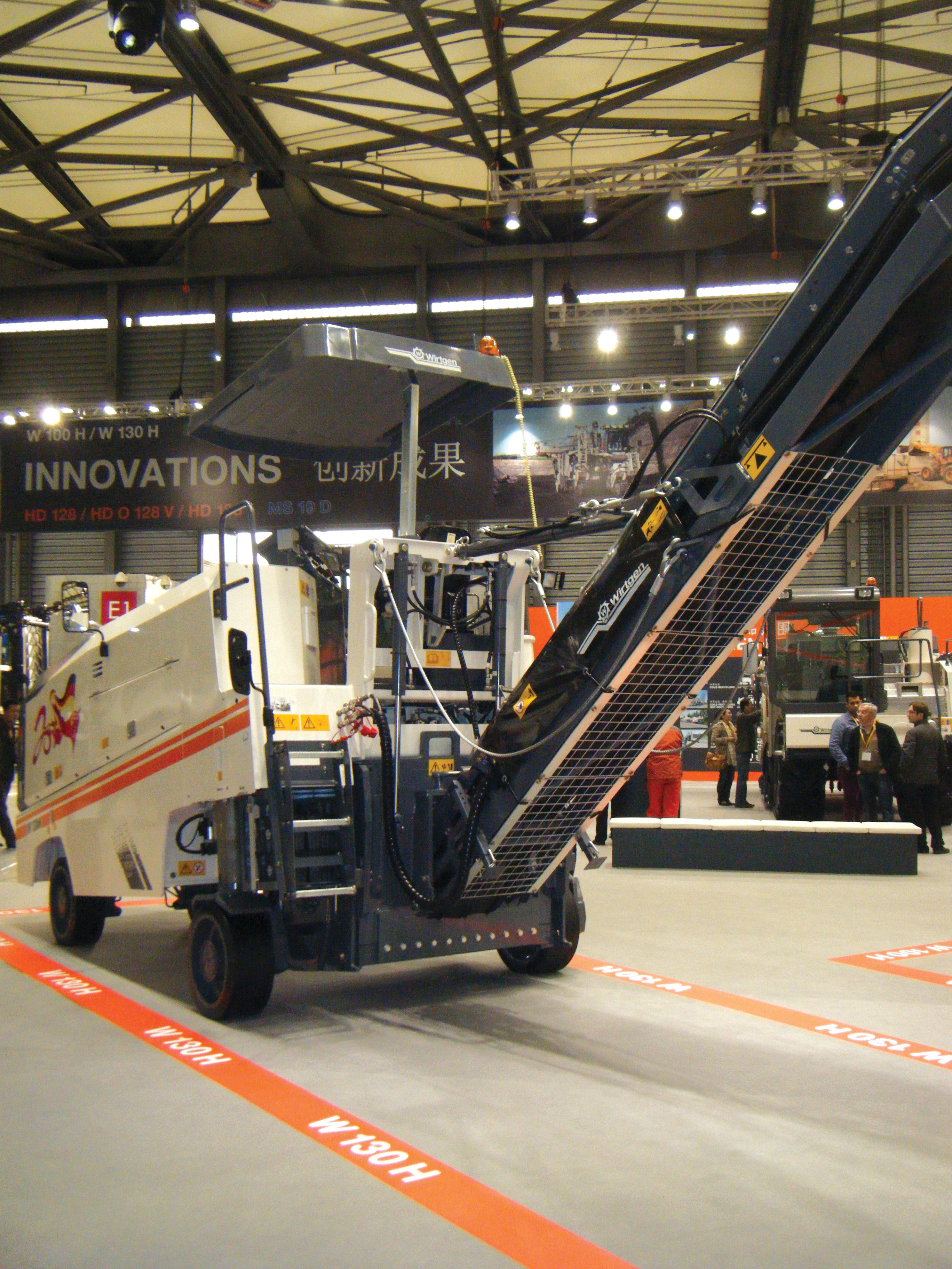 Two milling machines have been developed by Wirtgen to meet the needs of Chinese customers and are built in the firm’s plant at Langfang milling machines from Wirtgen