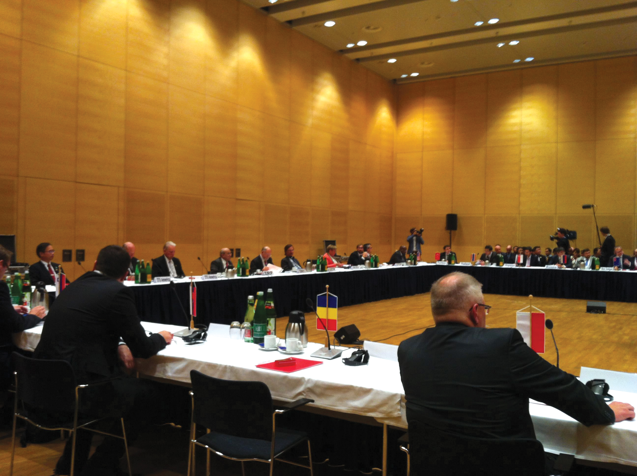 The First Ministerial Round Table on ITS, at which Kiran K. Kapila, Chair of IRF Geneva, was invited to make a statement First Ministerial Round Table on ITS IRF Geneva