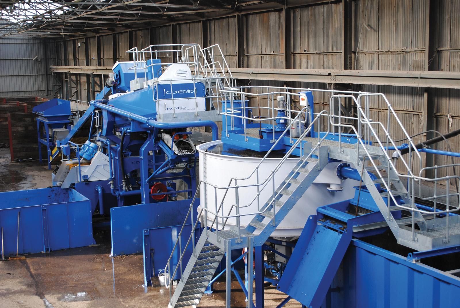 Even gully waste can be recycled to provide a useful product using the latest technology waste recycling machine