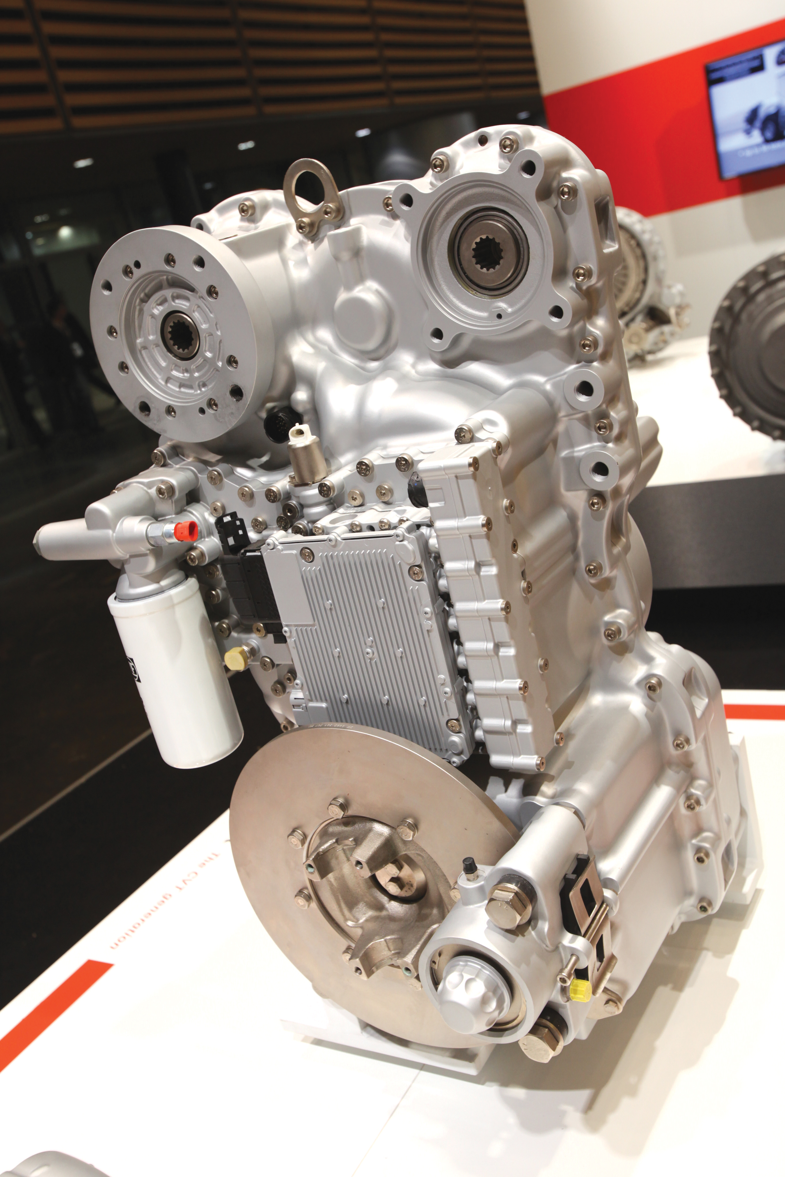 ZF is offering constantly variable transmissions that optimise performance ZF engine
