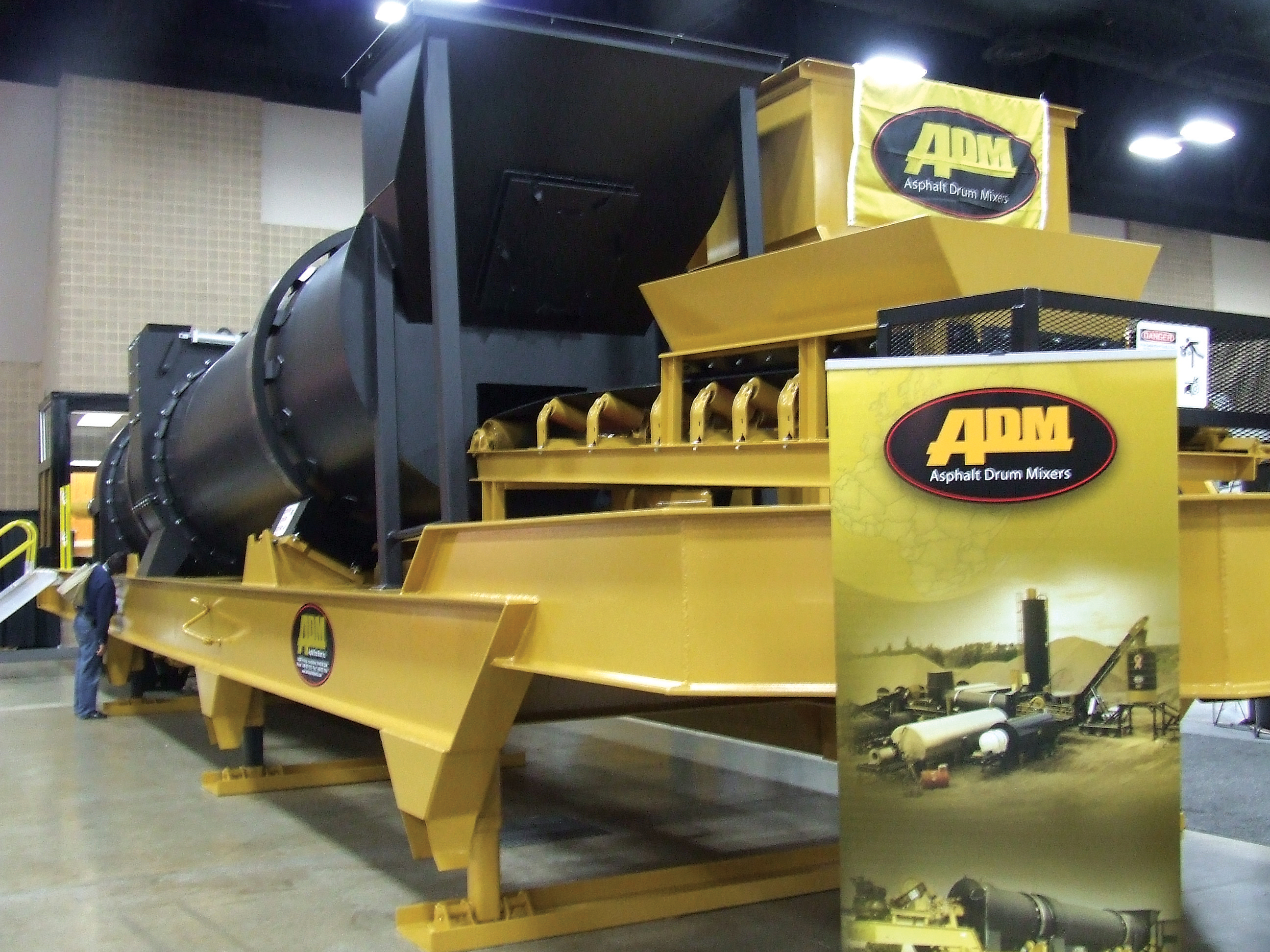 Asphalt Drum Mixers (ADM) is now offering its new Excalibur counter-flow drum mixer Asphalt Drum Mixers (ADM)