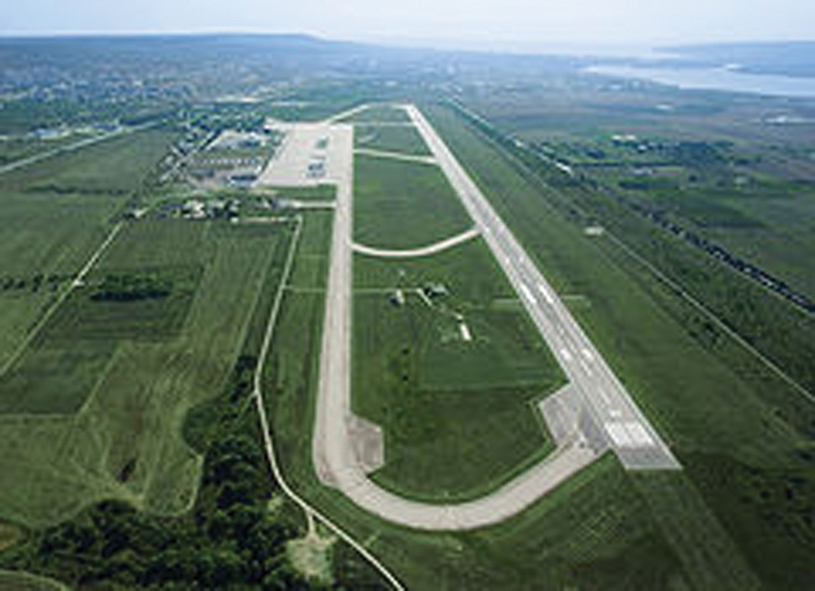 Varna Airport in Bulgaria is now benefiting from a new asphalt surface over the original concrete runway Varna Airport in Bulgaria