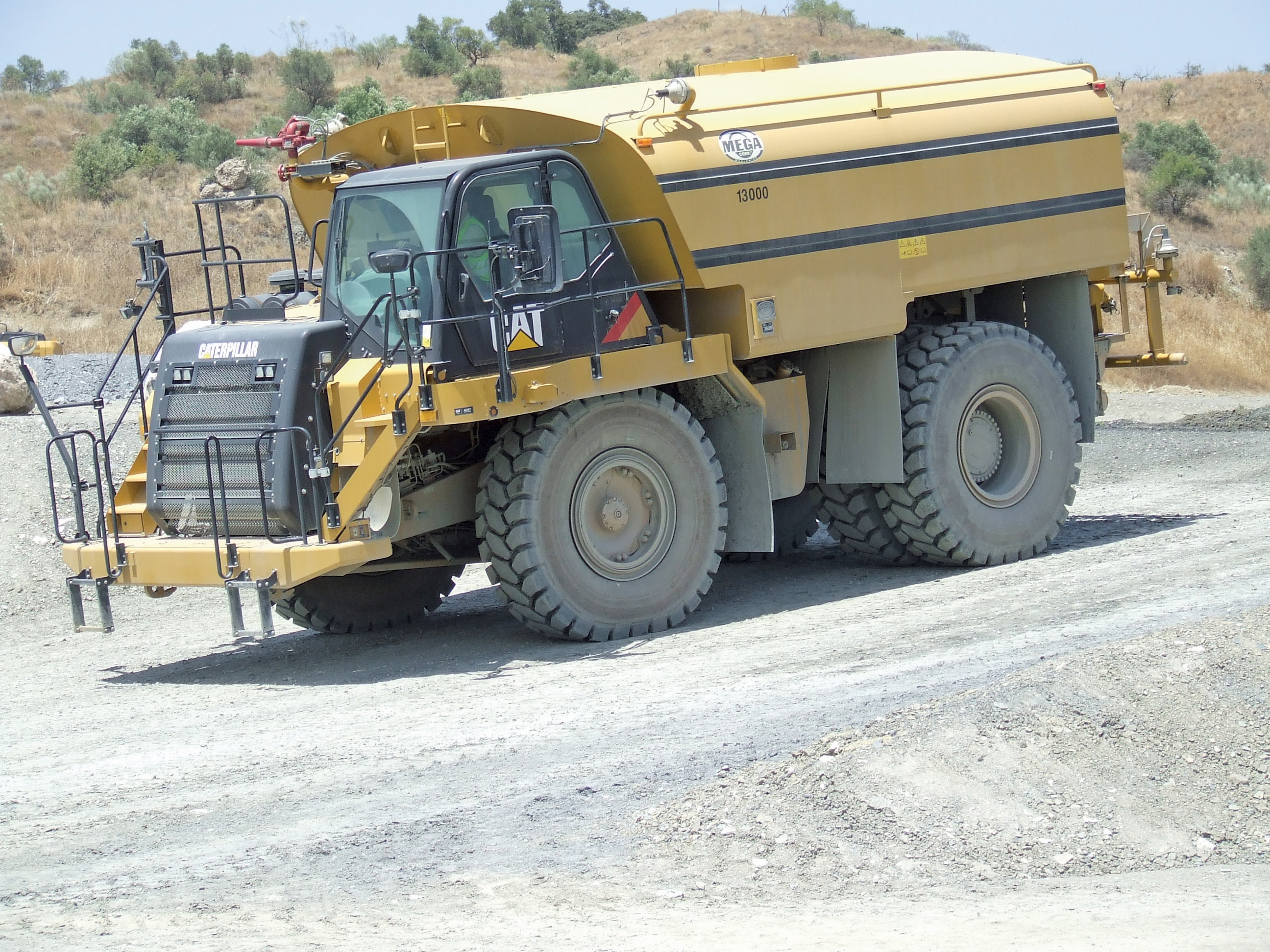 Caterpillar’s latest machines all come with the Product Link telematics package as standard Caterpillar’s machine