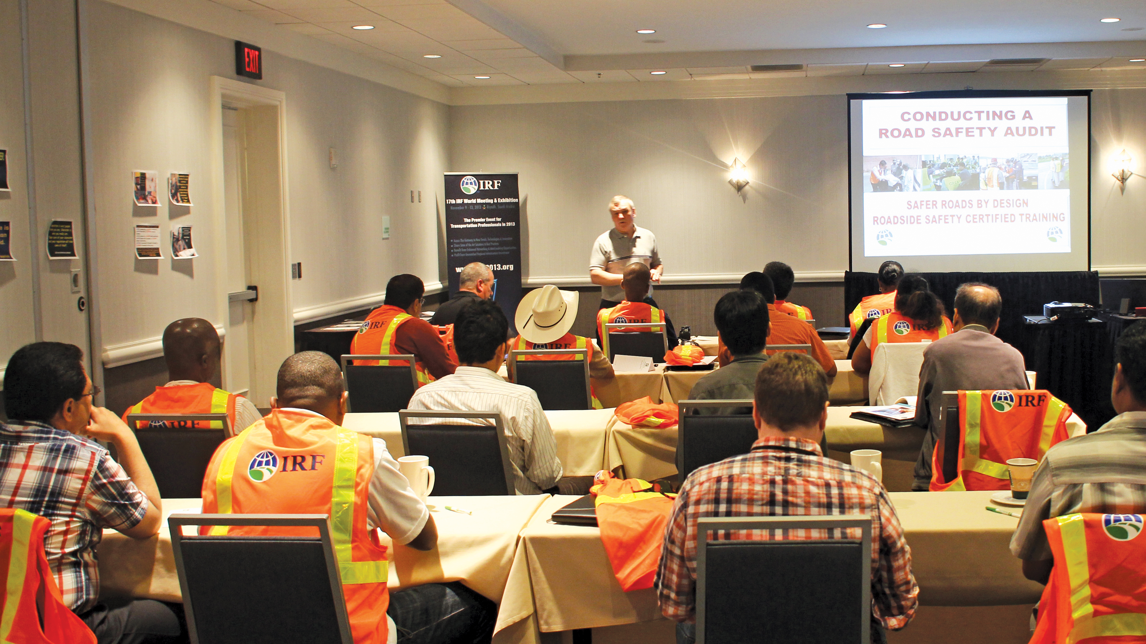 Executive Seminar Series: 3rd Safer Roads By Design: Across Six Continents SRD-Orlando-Mike-Teaching