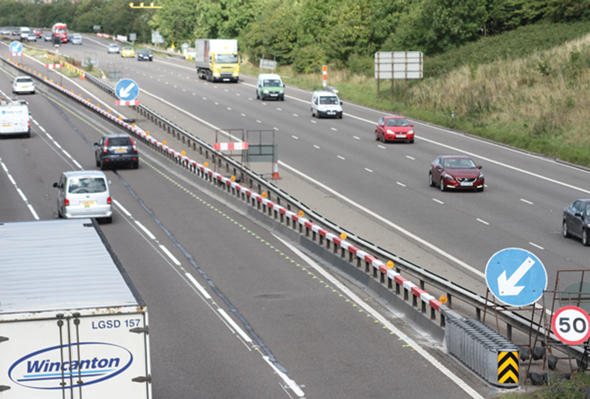 The transition barrier system has proved a safety success in a UK motorway application transition barrier system