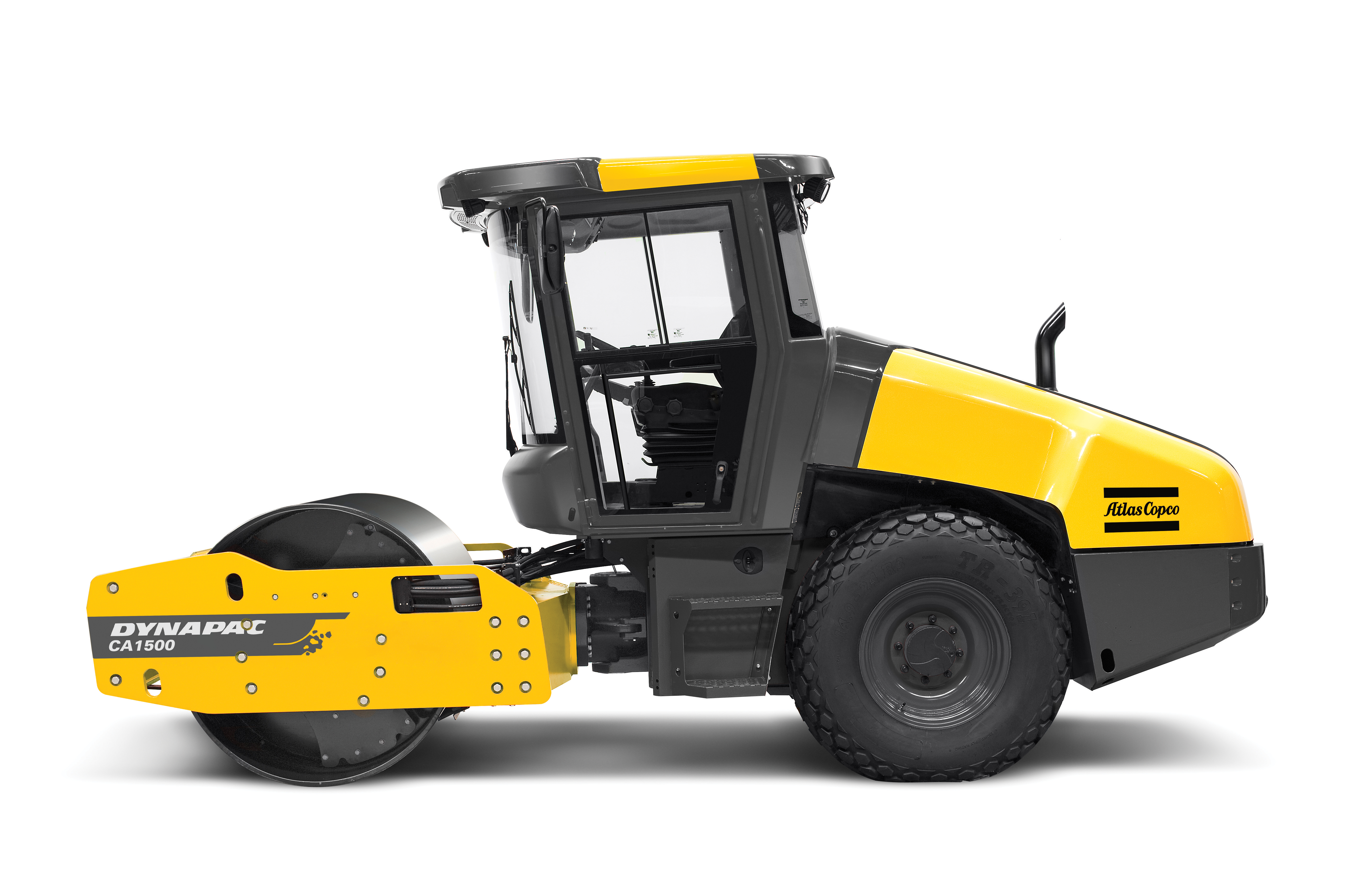 Atlas Copco says that customers for the new CA soil compactors can select from a wide range of options to suit the machines to an array of requirements Atlas Copco CA soil compactor