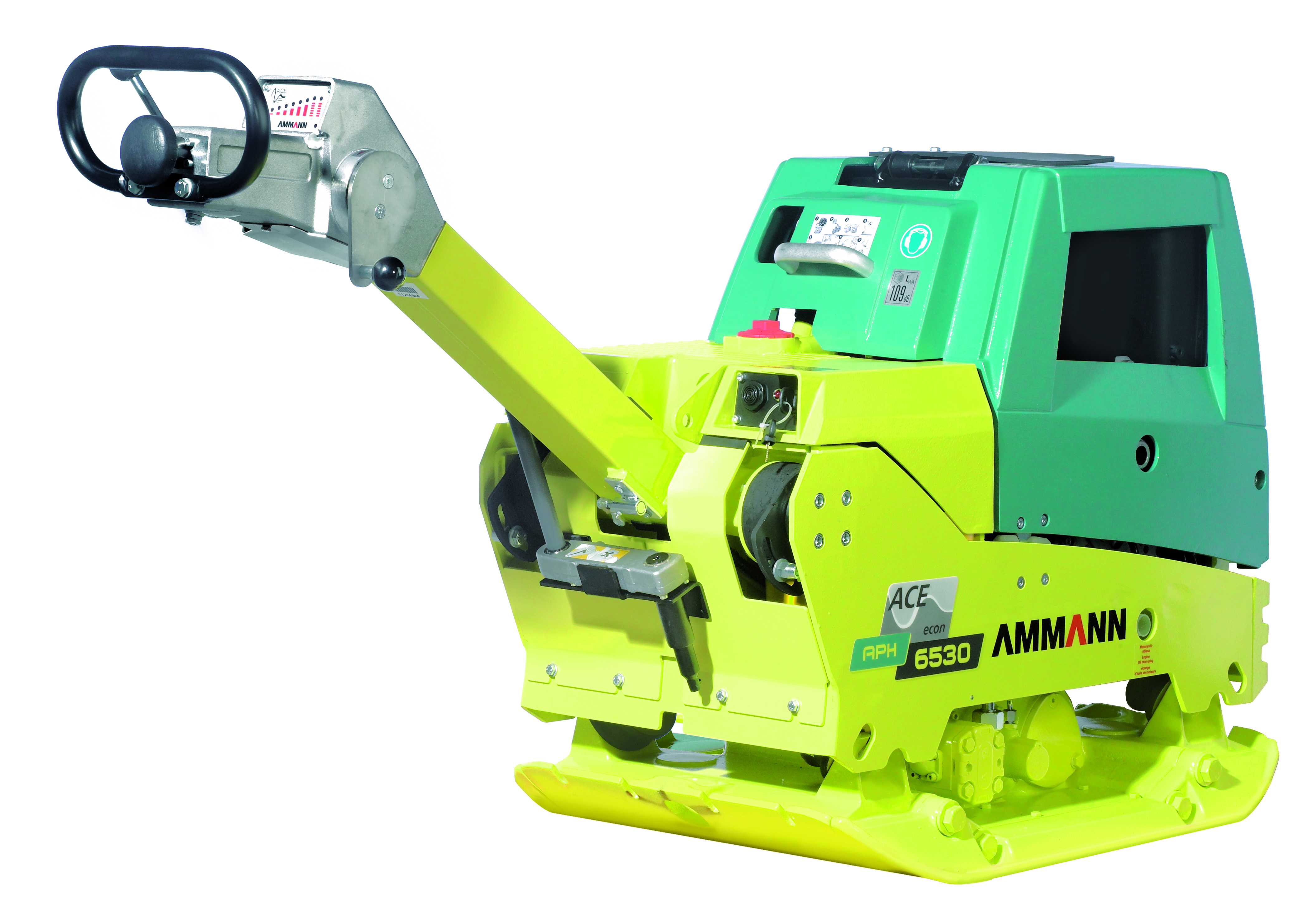 Ammann’s APH 6530 ACEecon hydraulic vibratory plate is making its ConExpo debut Ammann’s APH 6530 ACEecon hydraulic vibratory plate