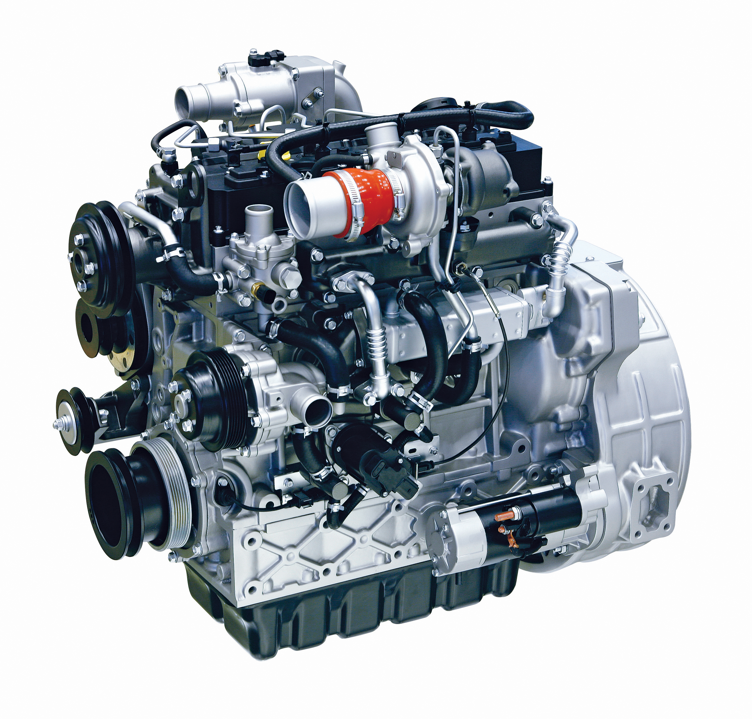 The new compact diesels from Doosan Infracore are said to offer high power and low emissions in a compact package Doosan Infracore low emissions compact range