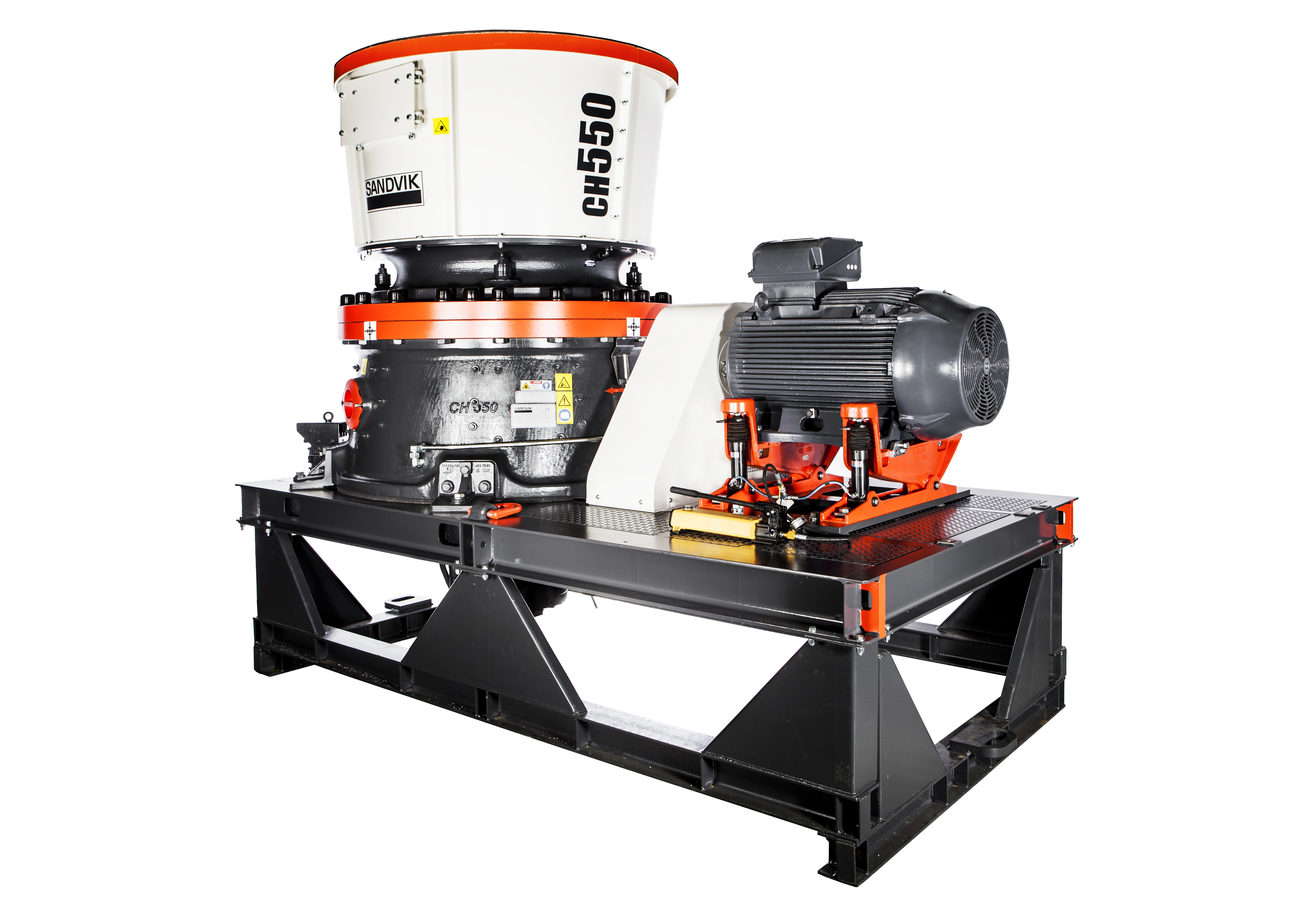 Sandvik’s productive new crusher offers increased throughput Sandvik’s CH550 crusher