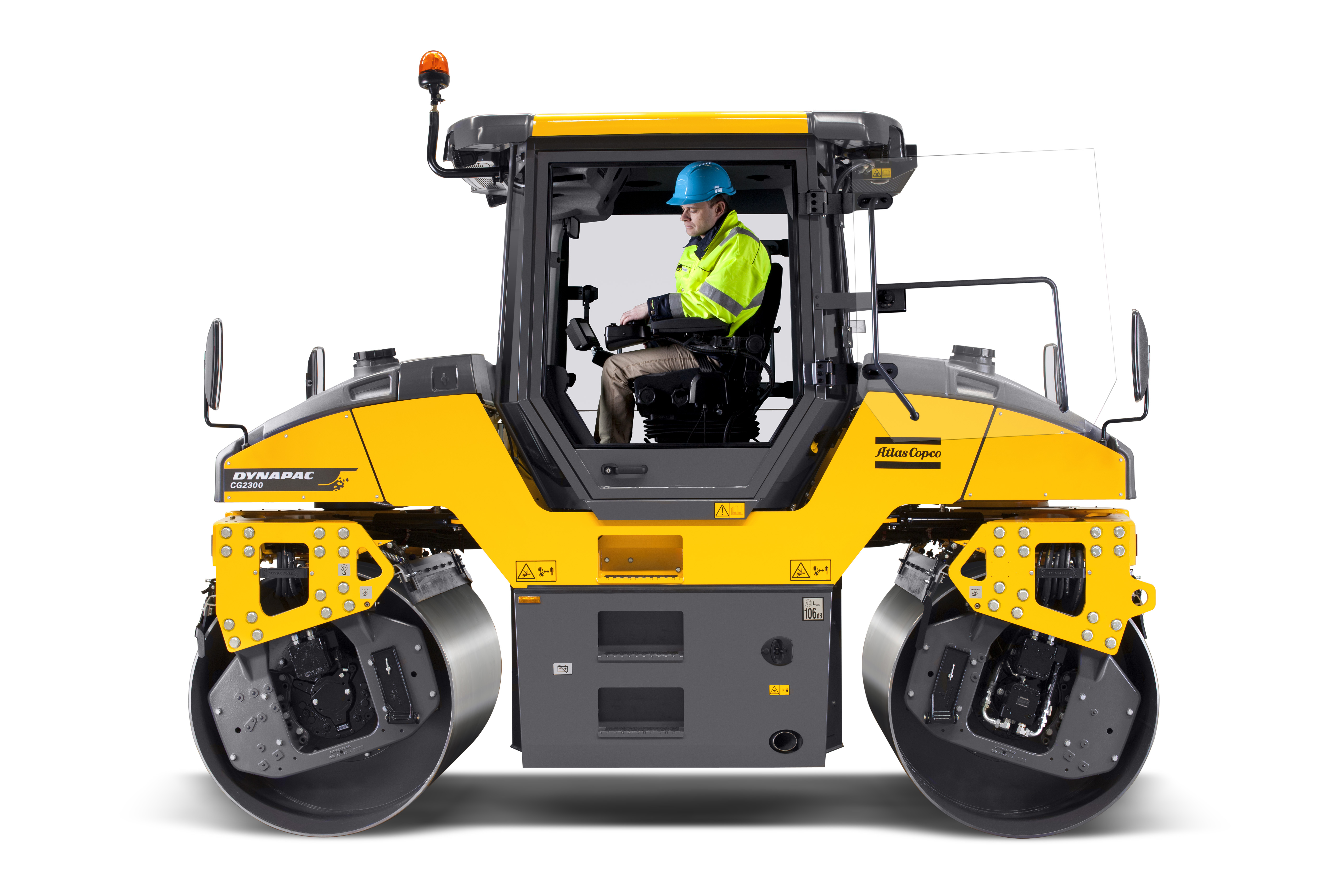 Dynapac is offering a new high performance asphalt compactor Dynapac CG2300 Compactor