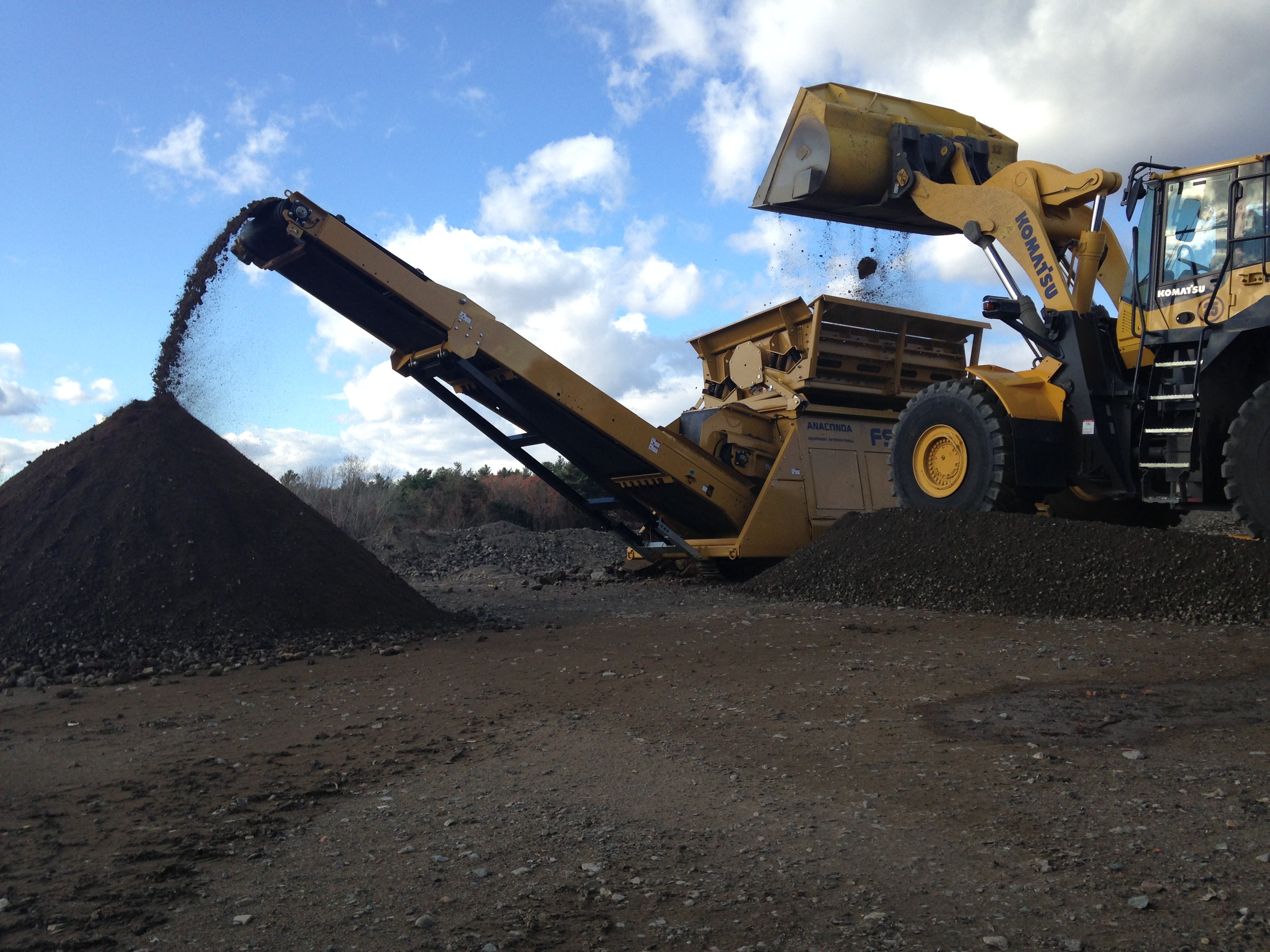 Anaconda’s FSL100 scalping screen launched at Conexpo. Anaconda FSL100Screener