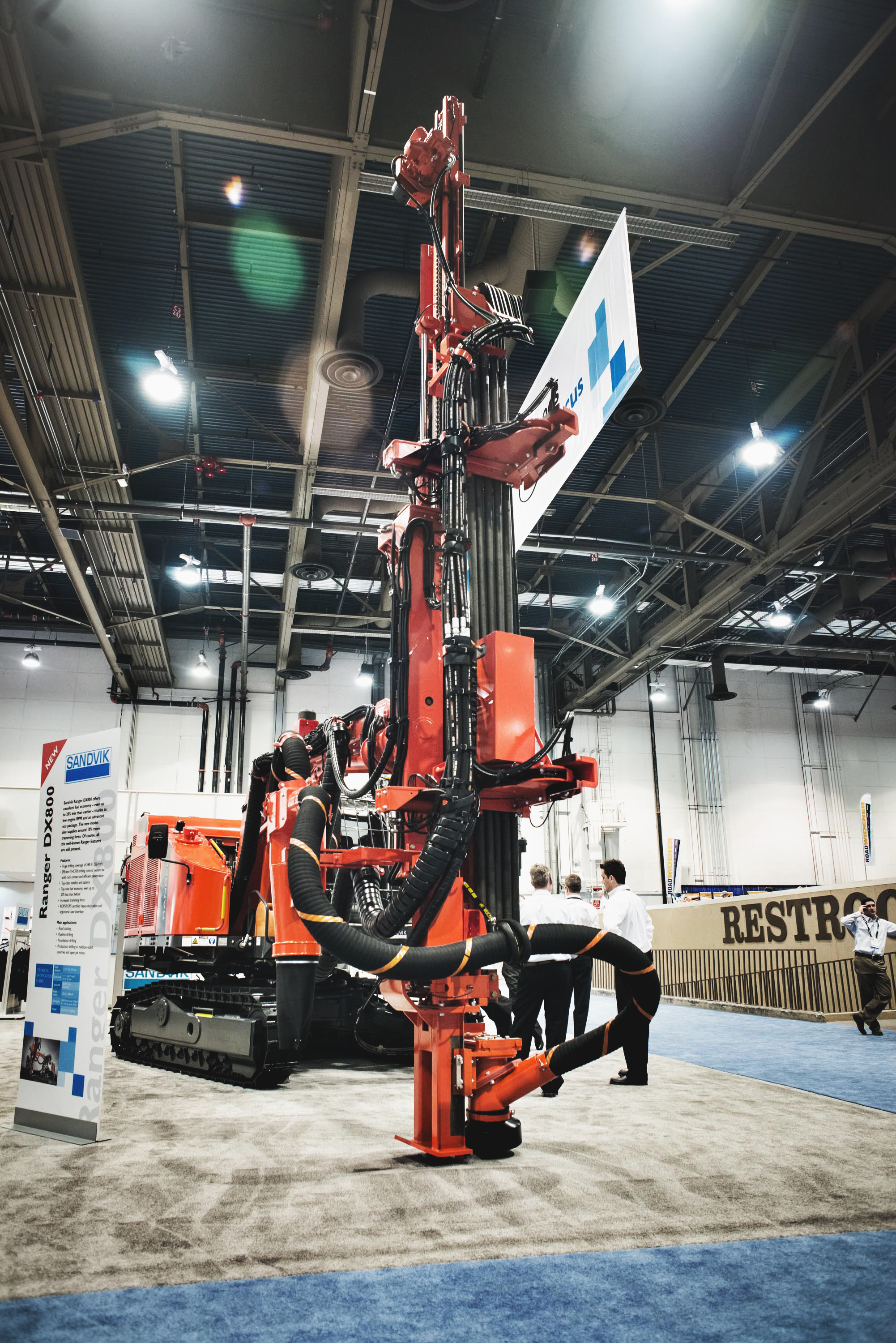 Return of the Ranger: Sandvik Construction’s new DX800 surface top hammer drill rig Sandvik Ranger DX800 Rig