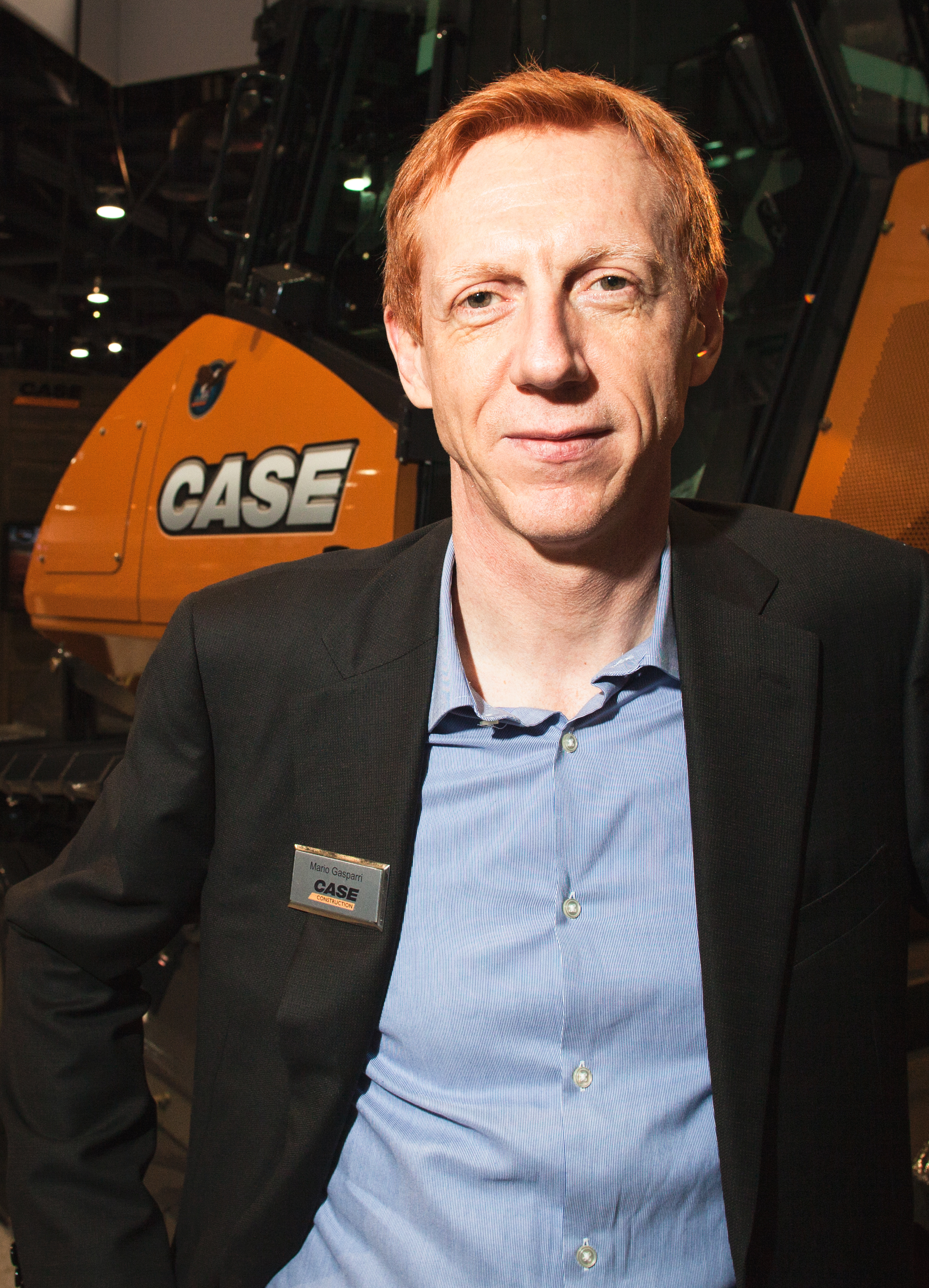 Mario Gasparri, brand president of CNH Industrial Construction Equipment, has spoken of CNH Industrial CE’s focus on increasing its heavy machine line Mario Gasparri