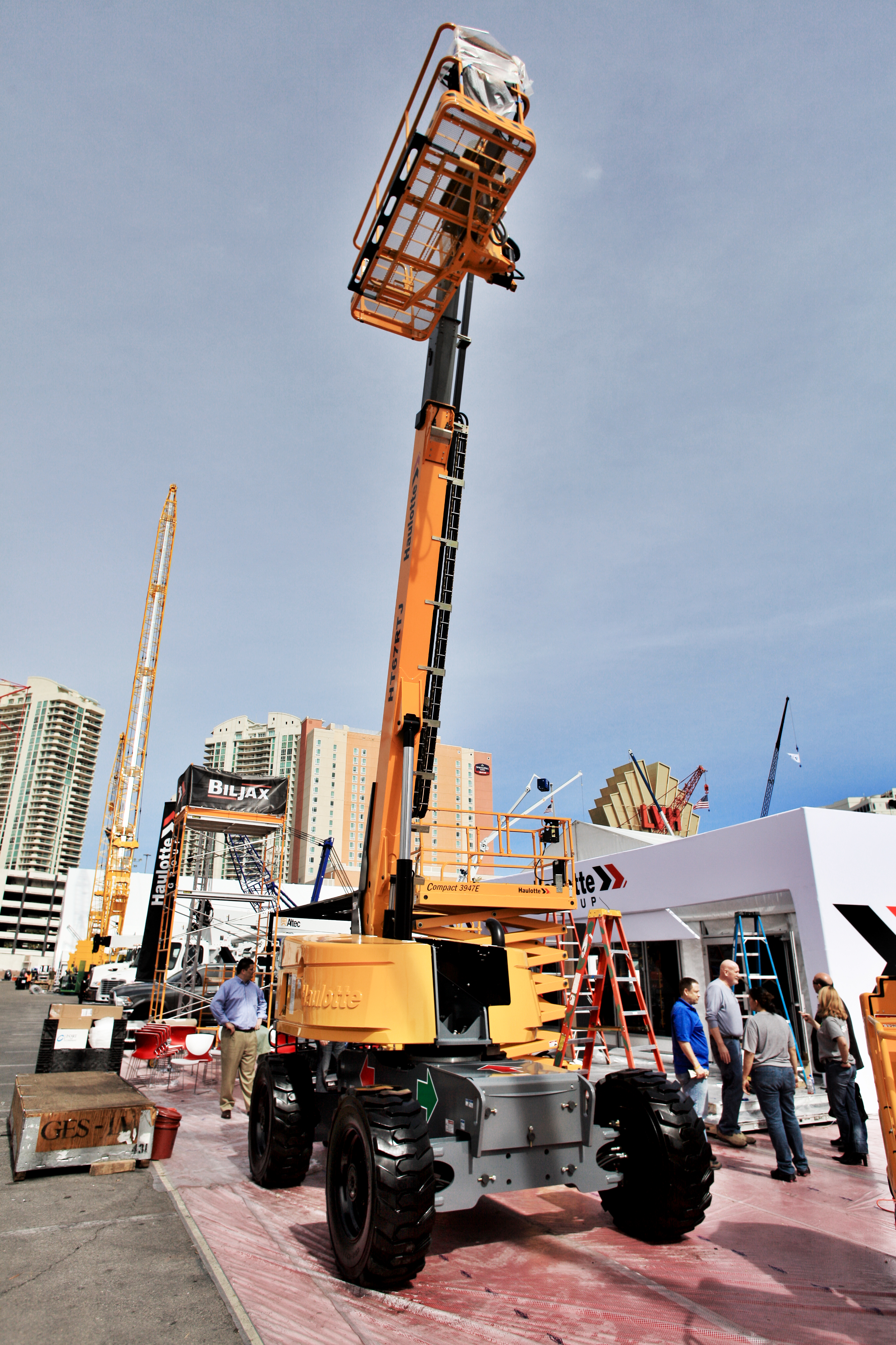 Haulotte added to telescopic boom line with HT67 RTJ Haulotte telescopic boom