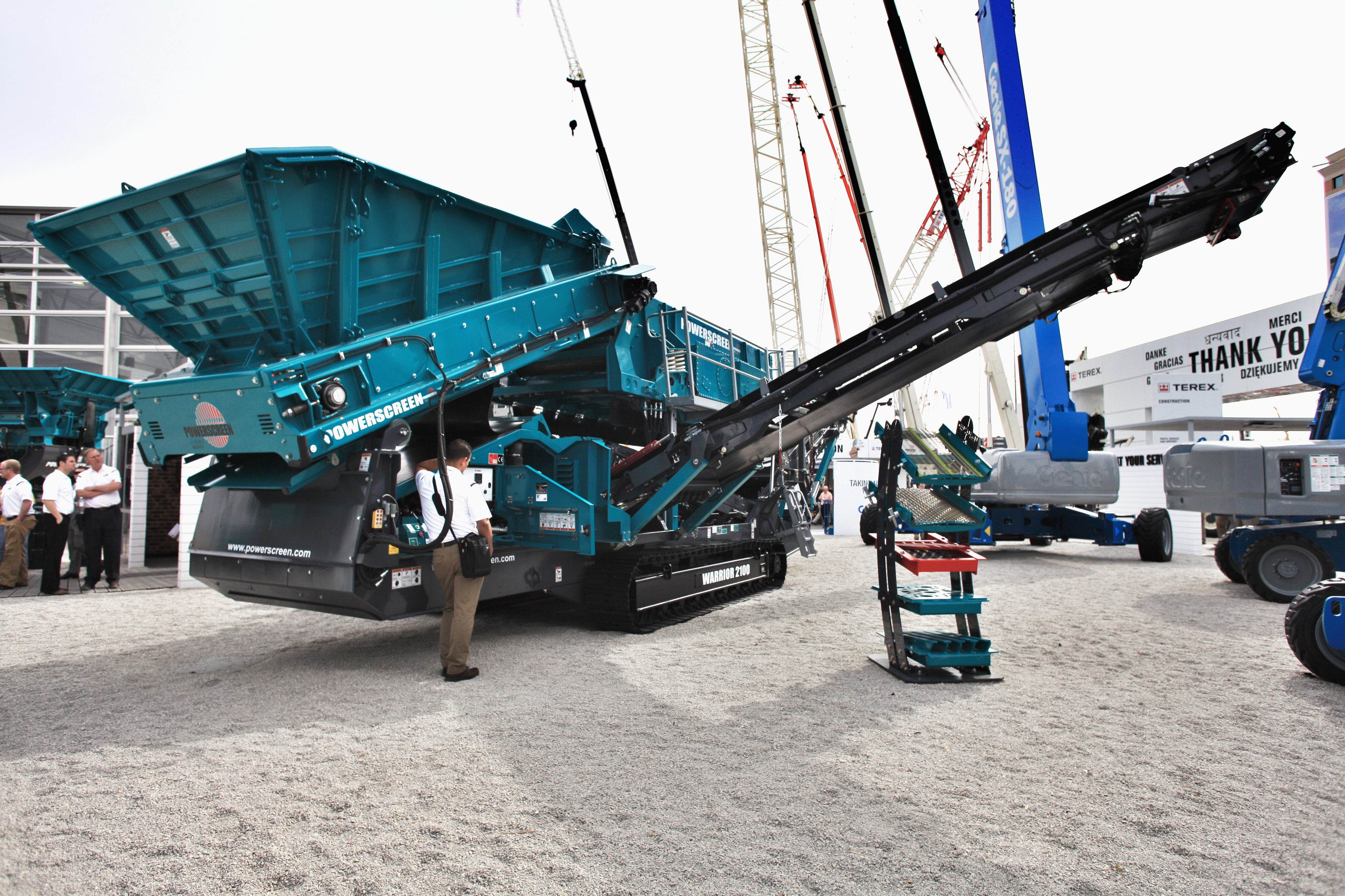 Powerscreen 2100 Warrier screen Powerscreen 2100 Warrier screen