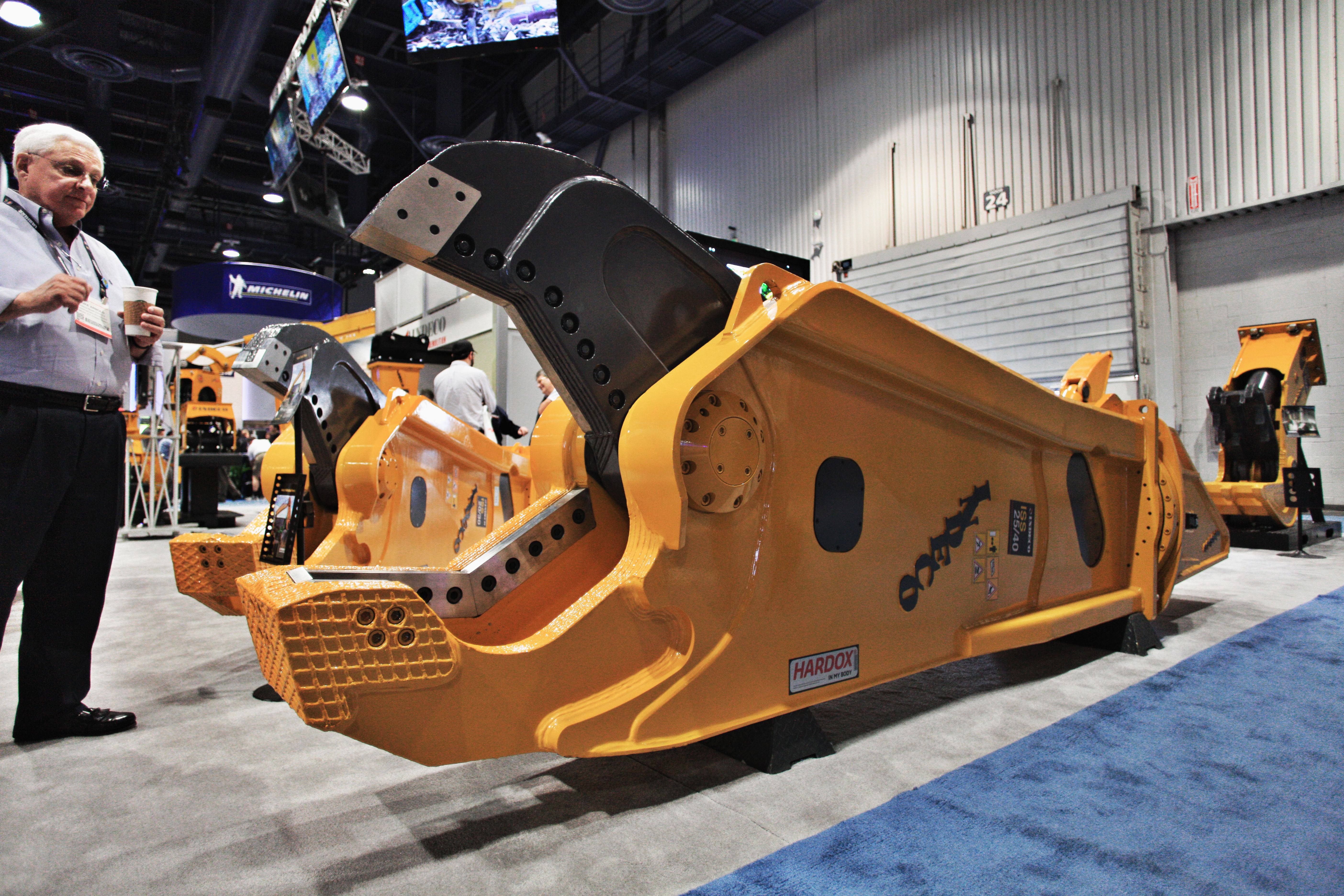 Indeco has had major success with its steel shears in North America Indeco Steel Shears