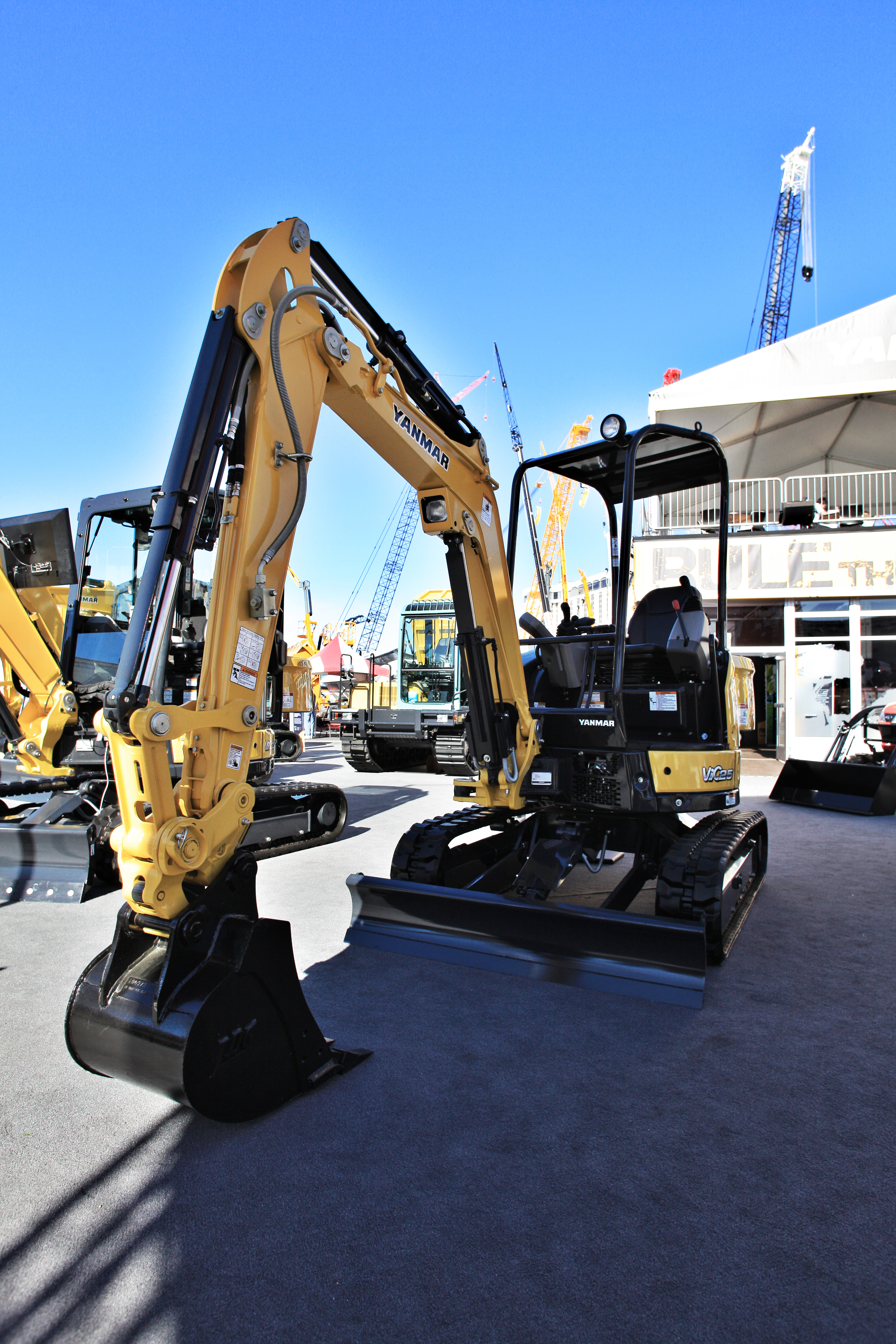 Yanmar’s ViO25-6 is aimed at rental customers Conexpo 2014 Daily Yanmar’s ViO25-6