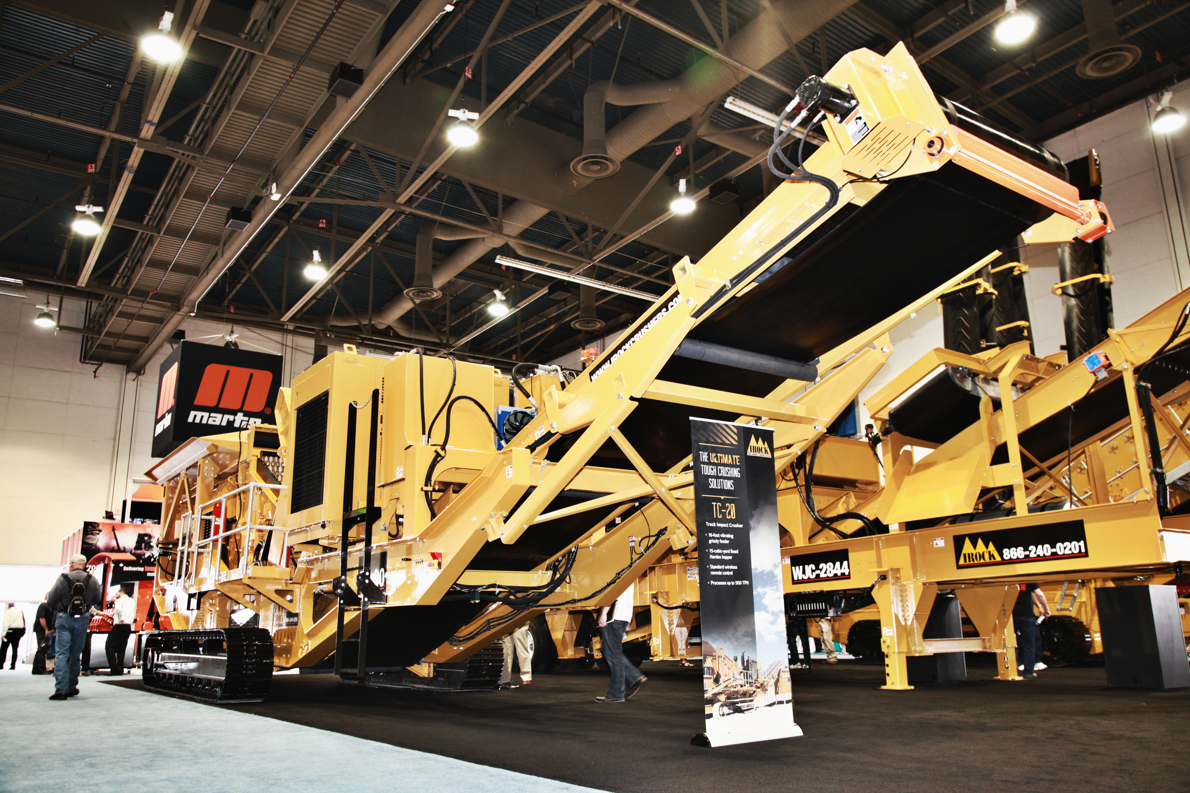 New from IROCK: TJ-C-20 track impact crusher irock TJ-C-20 track impact crusher