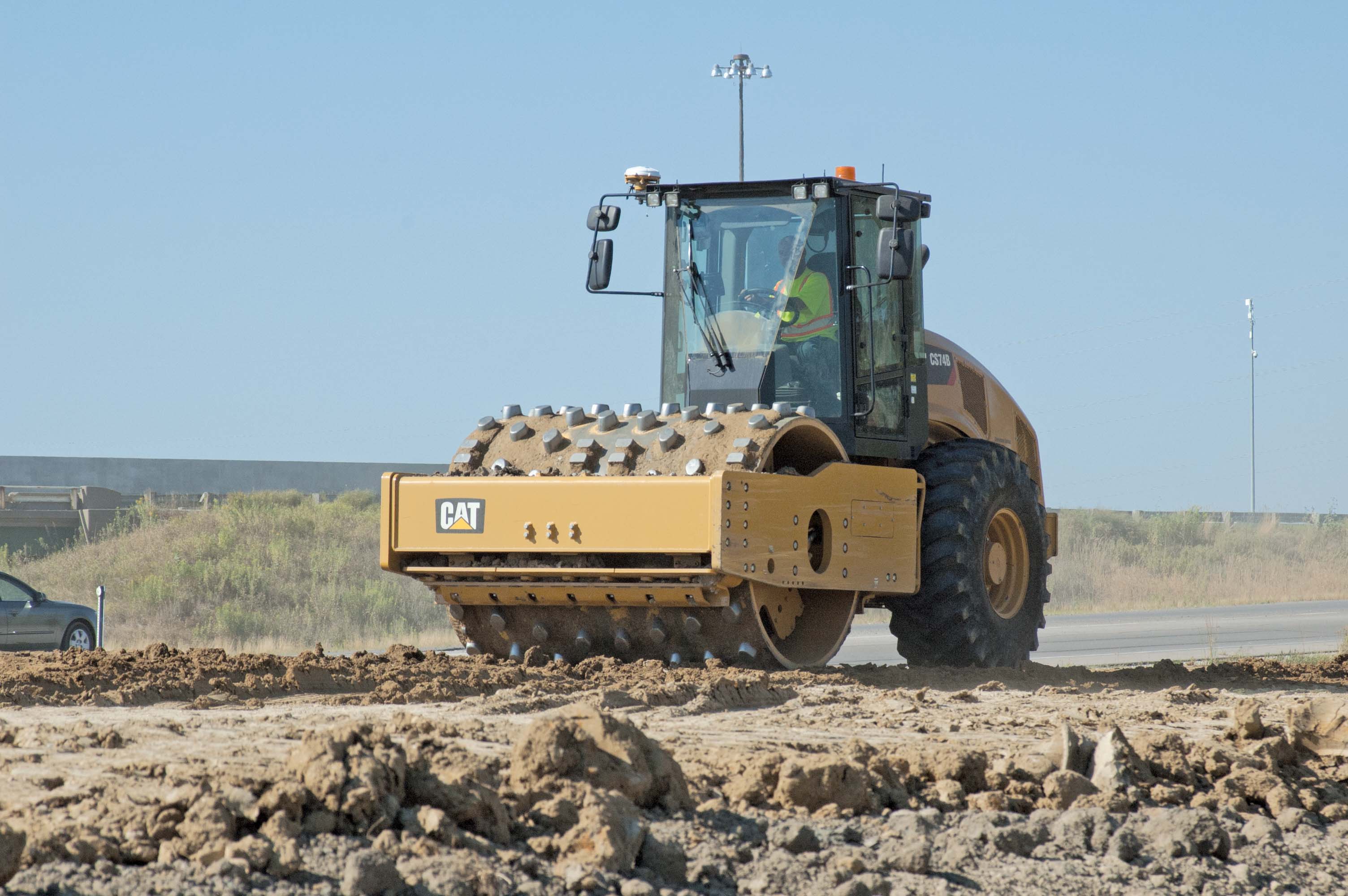 Caterpillar’s MDP system is said to offer performance gains for soil compaction Caterpillar’s MDP system