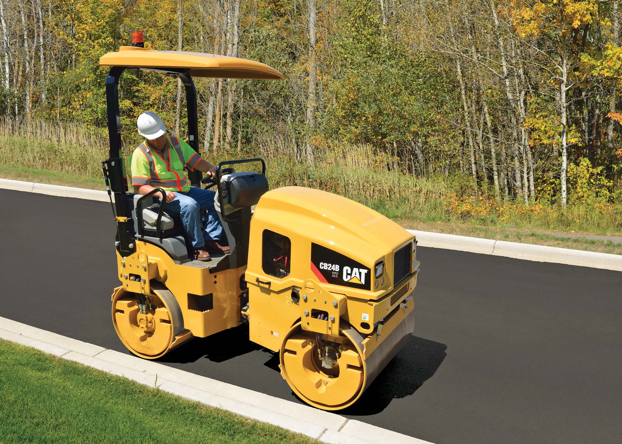 Caterpillar’s new range of utility compactors is designed for the rental market Caterpillar’s new range of utility compactor