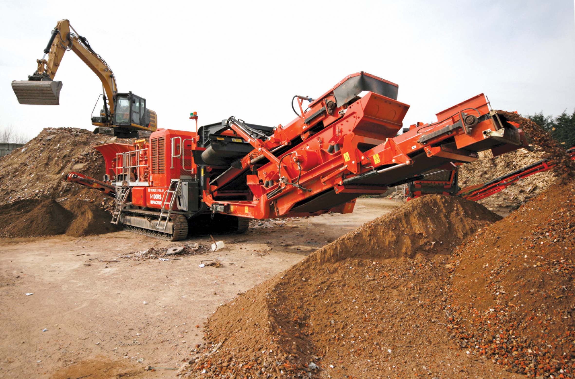 Operators of the new Terex Finlay I-100RS horizontal impact crusher with variable speed are said to benefit from a crusher with unprecedented levels of fuel efficiency and production in both recycling and quarrying applications Terex Finlay I-100RS horizontal impact crusher