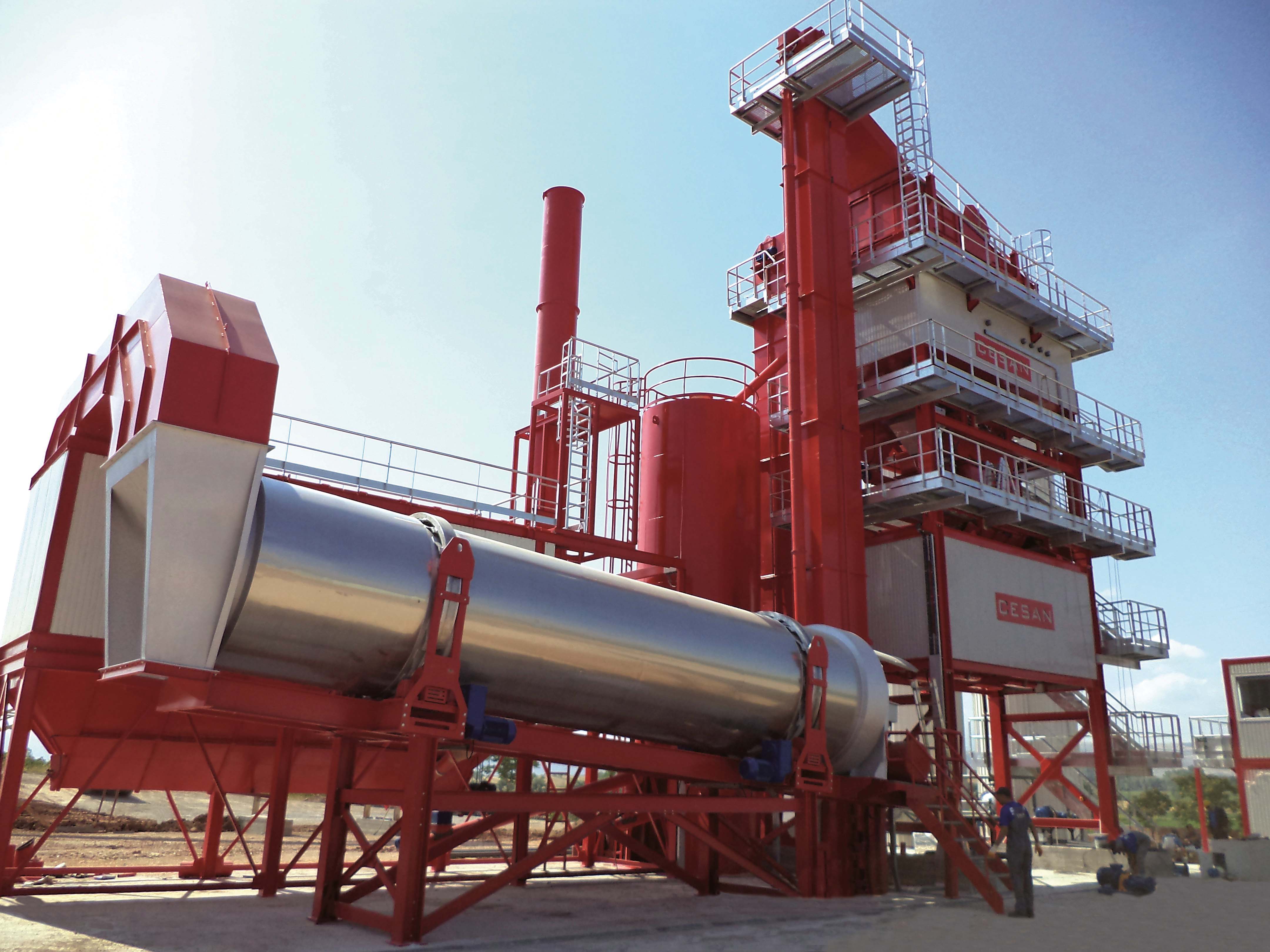 Çesan has recently sold its mobile yet still high quantity per hour bauma 2013-launched King Batch 280 plant to Turkish firm Tokat Kemer Insaat Çesan King Batch 280 plant