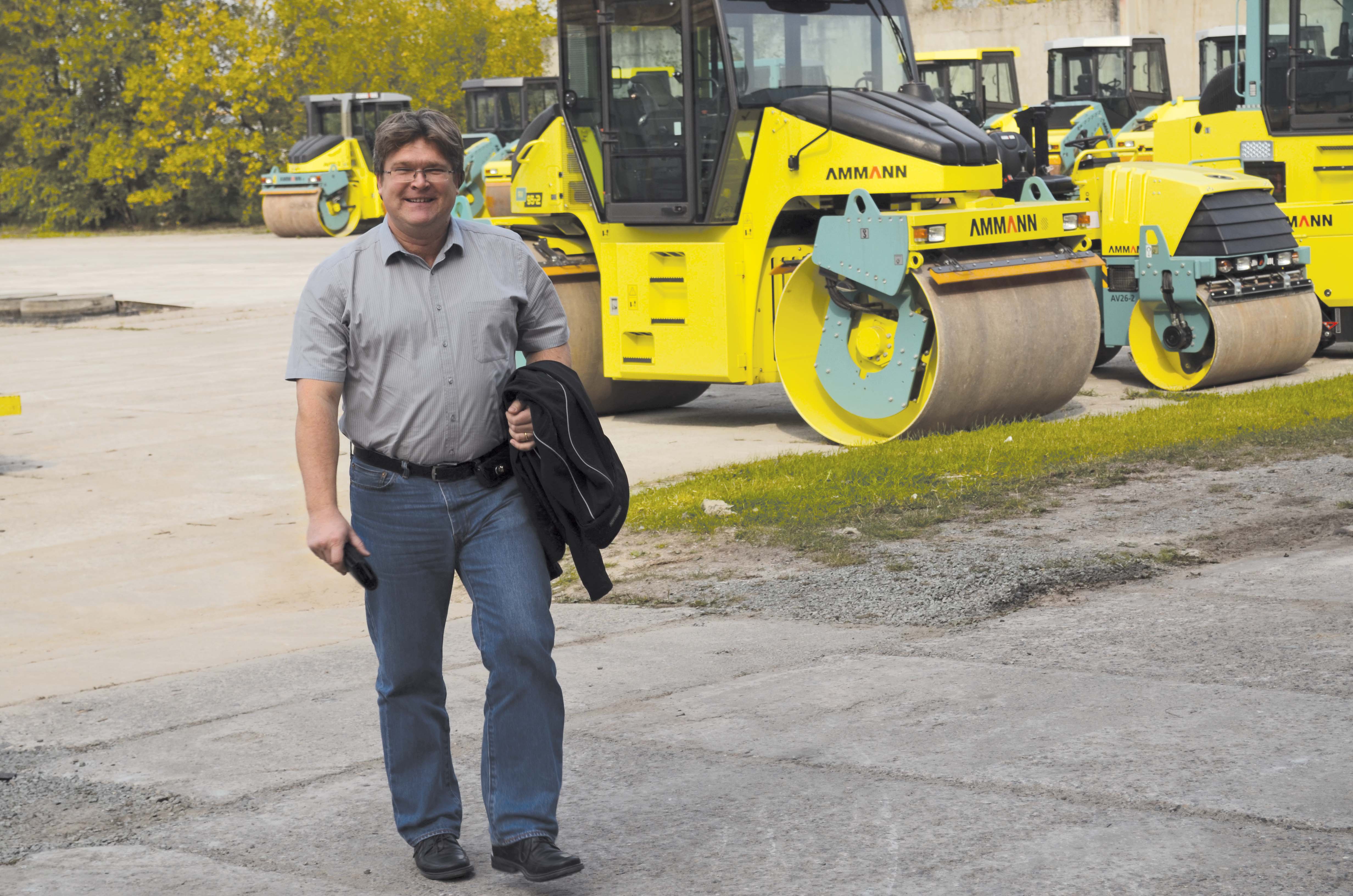Martin Sedlacek - after sales project manager Ammann Martin Sedlacek - after sales project manager Ammann