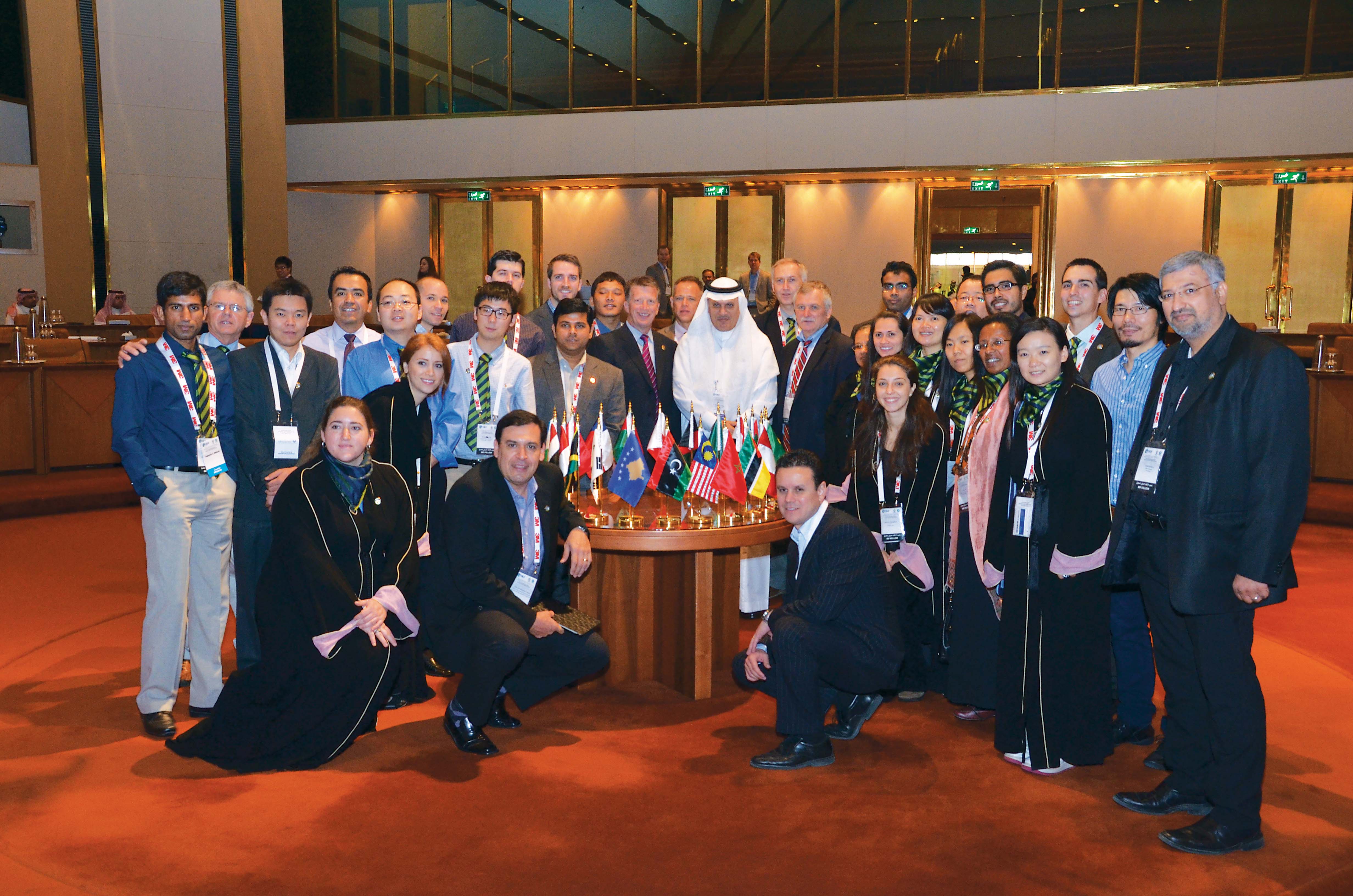IRF Chairman HE Eng Abdullah A Al-Mogbel meets with IRF Fellows past and present IRF Chairman HE Eng Abdullah A Al-Mogbel with IRF Fellows