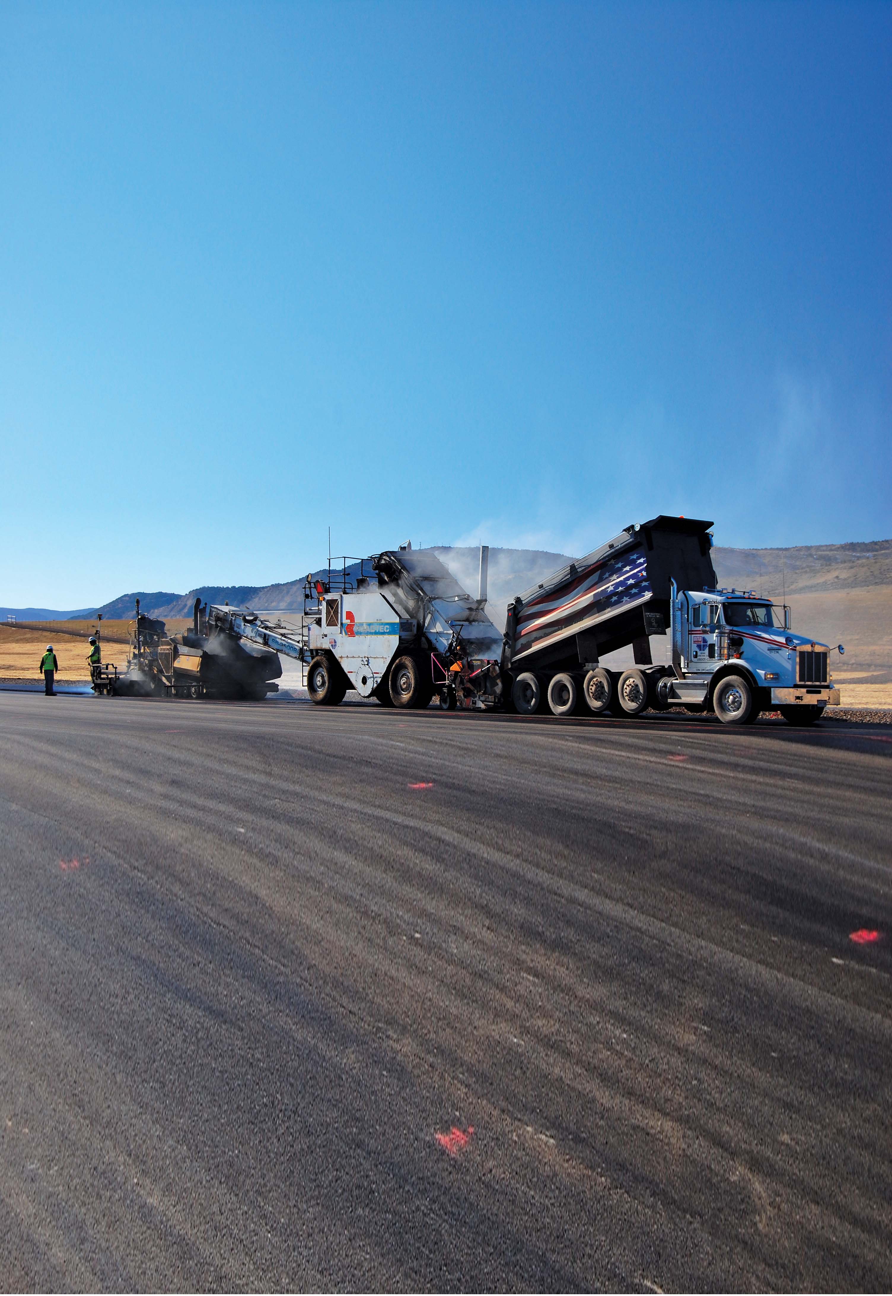 Meeker Airport in Colorado now has a new airport runway surface Airport Meeker Airport colorado
