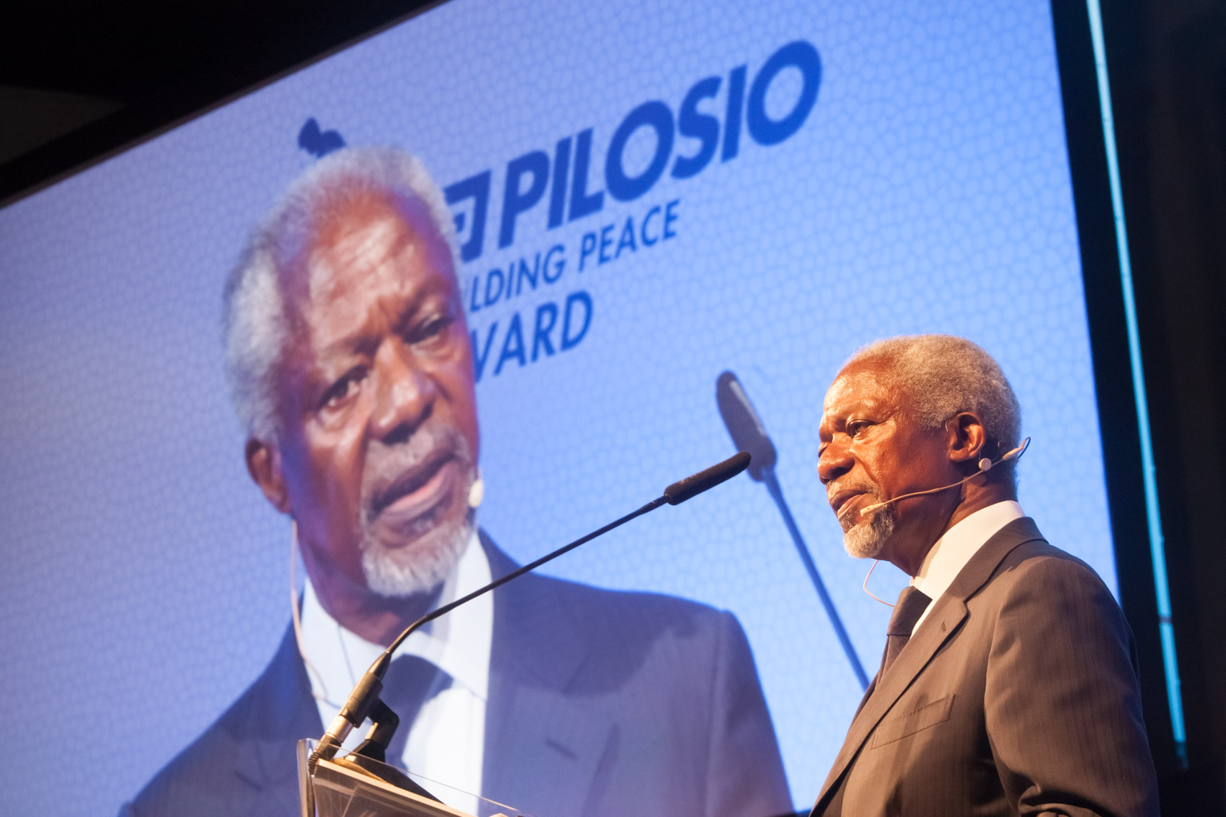 Kofi Annan, former secretary-general of the United Nations Kofi Annan, former secretary-general of the United Nations