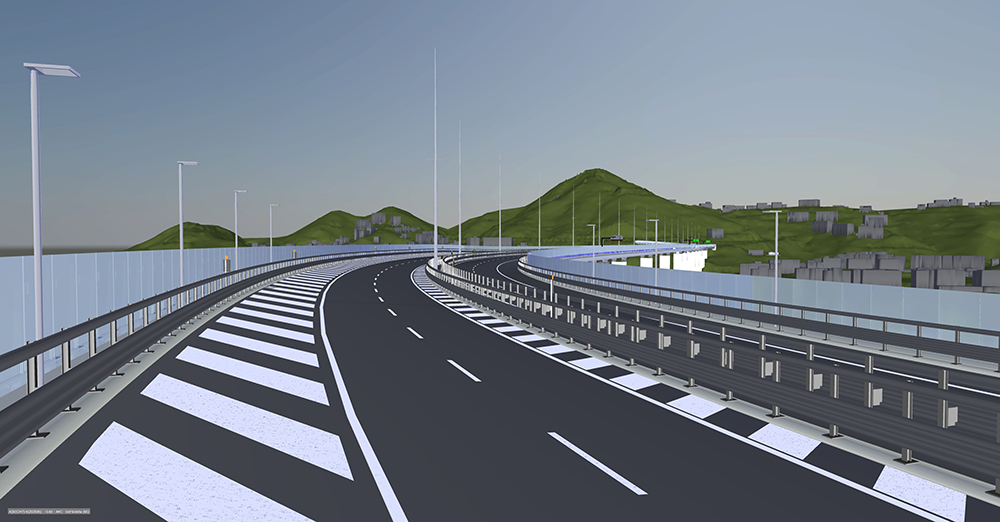 An overall Federated Model allowed grand views of the completed infrastructure (photo courtesy Italferr)